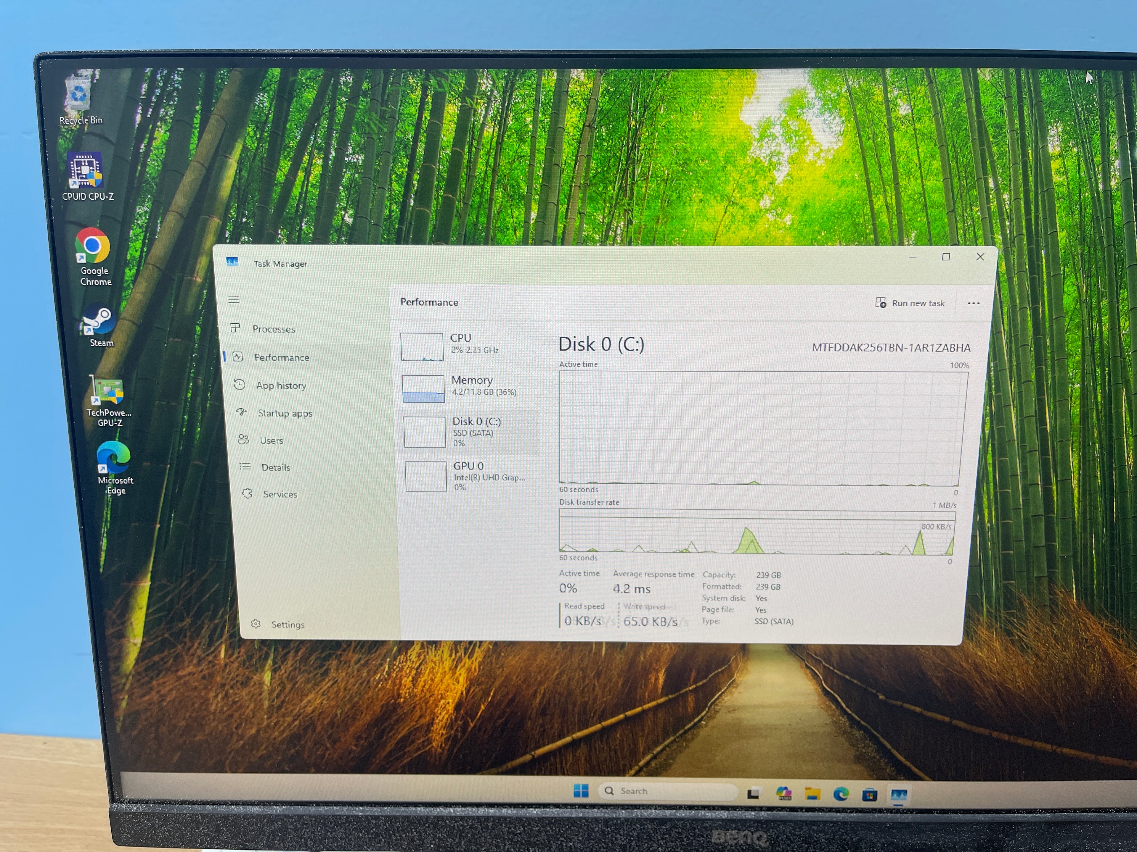HP ProDesk 600 G4 Mini Desktop 12GB RAM 256GB SSD i5 8th Gen Black Used