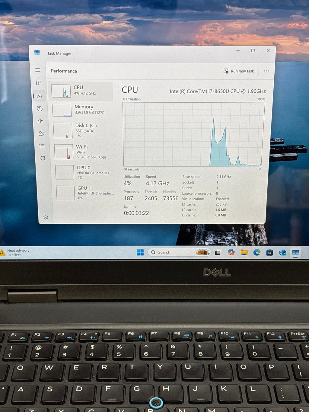 Dell Latitude 5590 15.6" Core i7-8650U 32GB 1TB SSD - For Parts