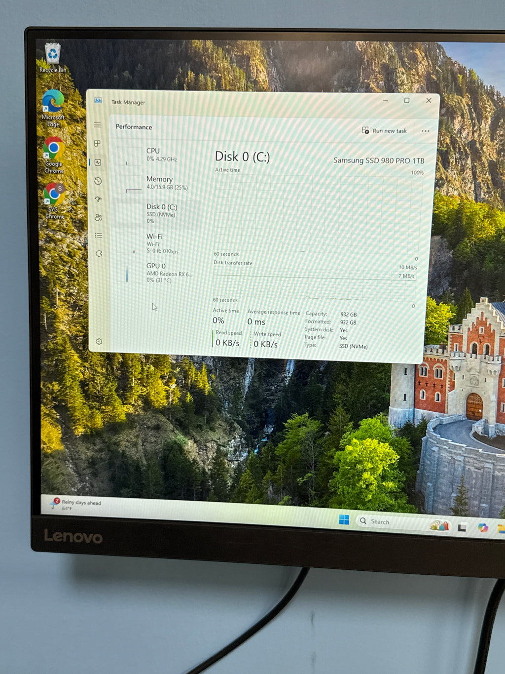 Cross Air AMD Ryzen 7 5800X 16GB RAM 1TB SSD RX 6900 XT