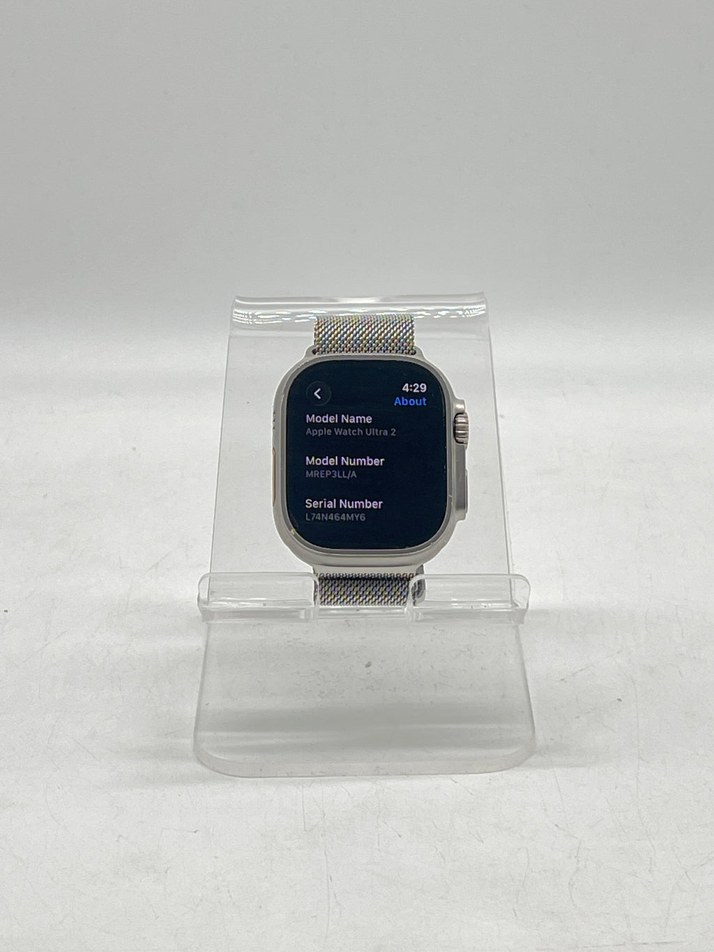 Apple Watch Ultra 2 A2986 49mm GPS + Cellular Natural Titanium - Used