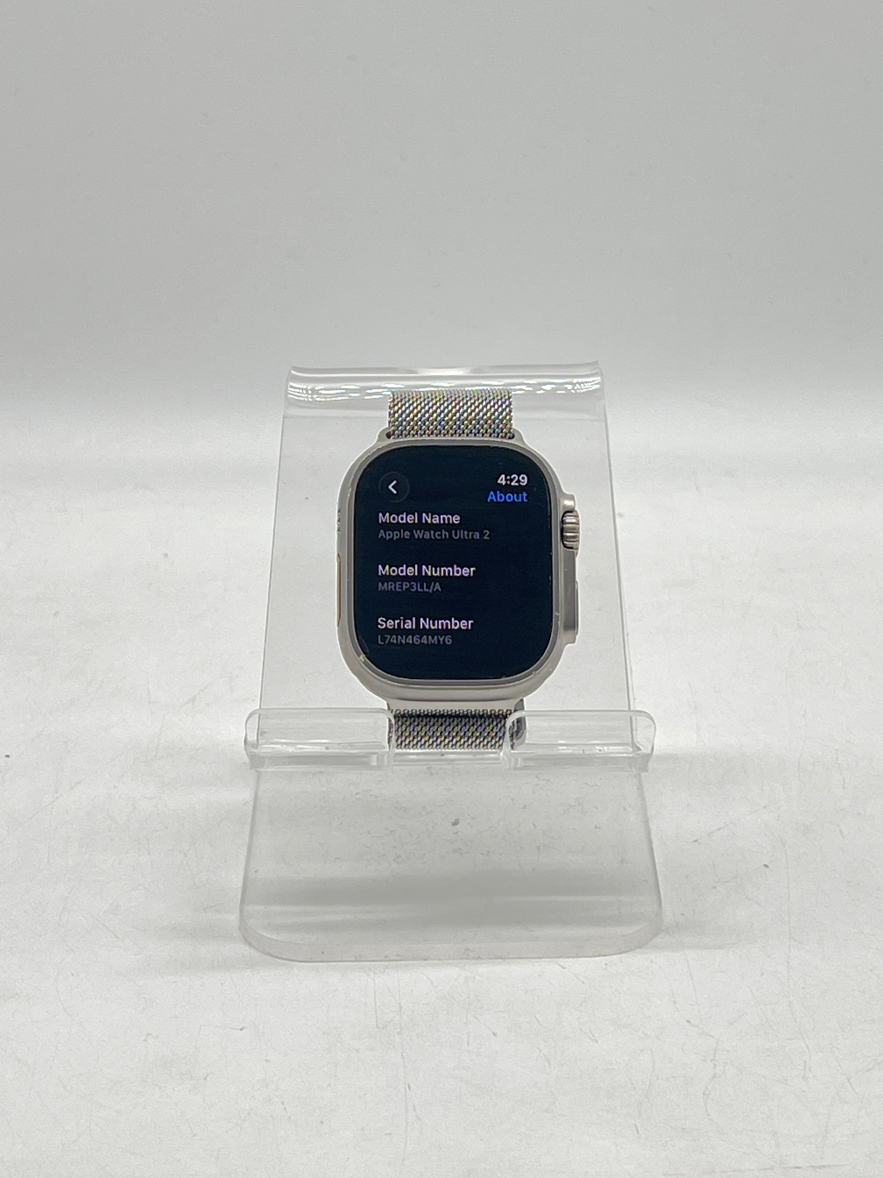 Apple Watch Ultra 2 A2986 49mm GPS + Cellular Natural Titanium - Used