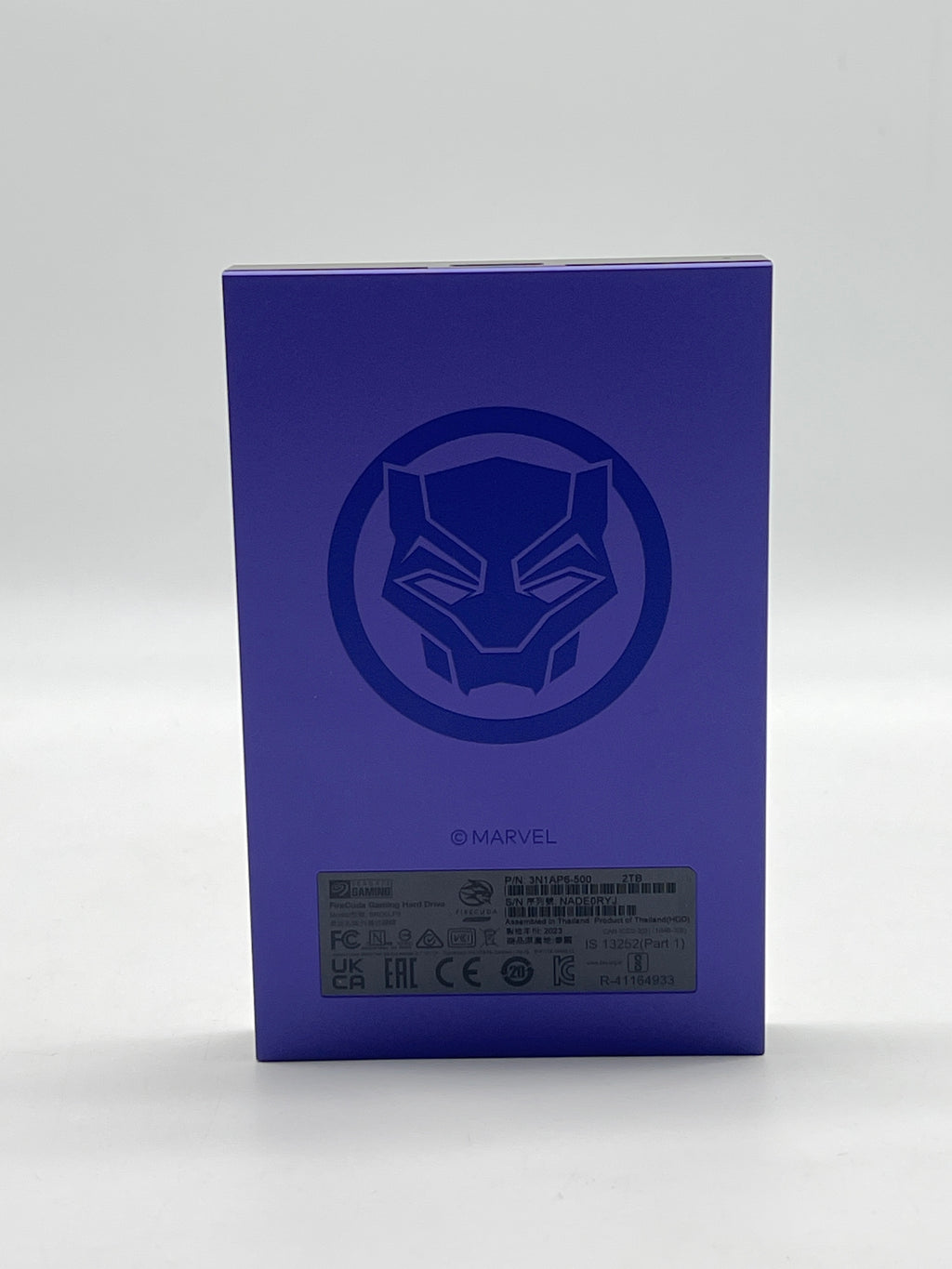 Seagate Firecuda 2TB Black Panther Marvel External Hard Drive - Used