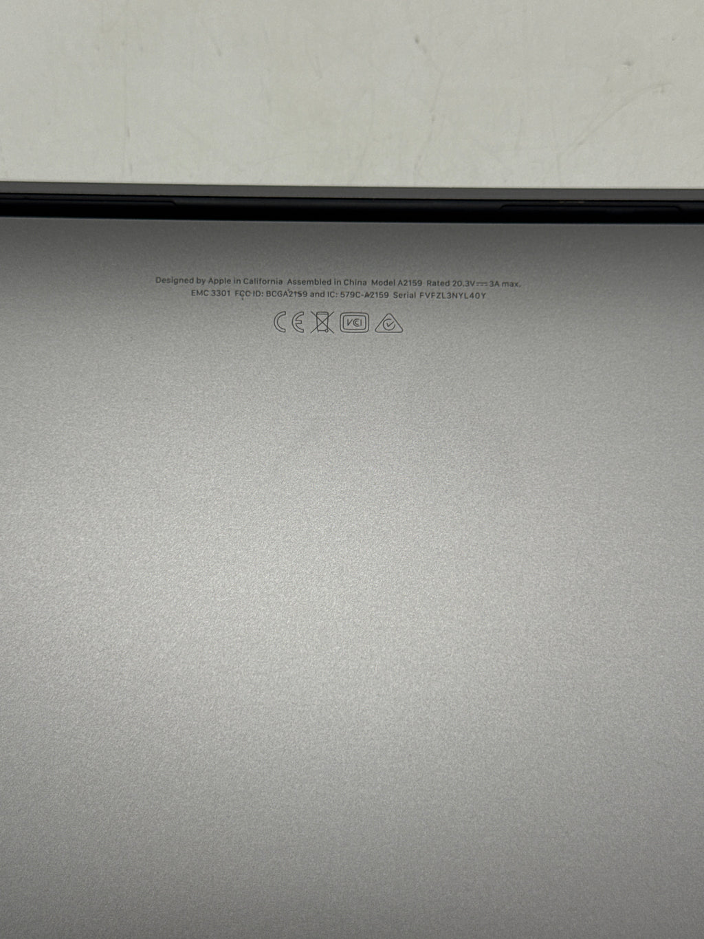 Apple MacBook Pro 13" A2159 2019 Core i5 8GB RAM 128GB SSD - Used