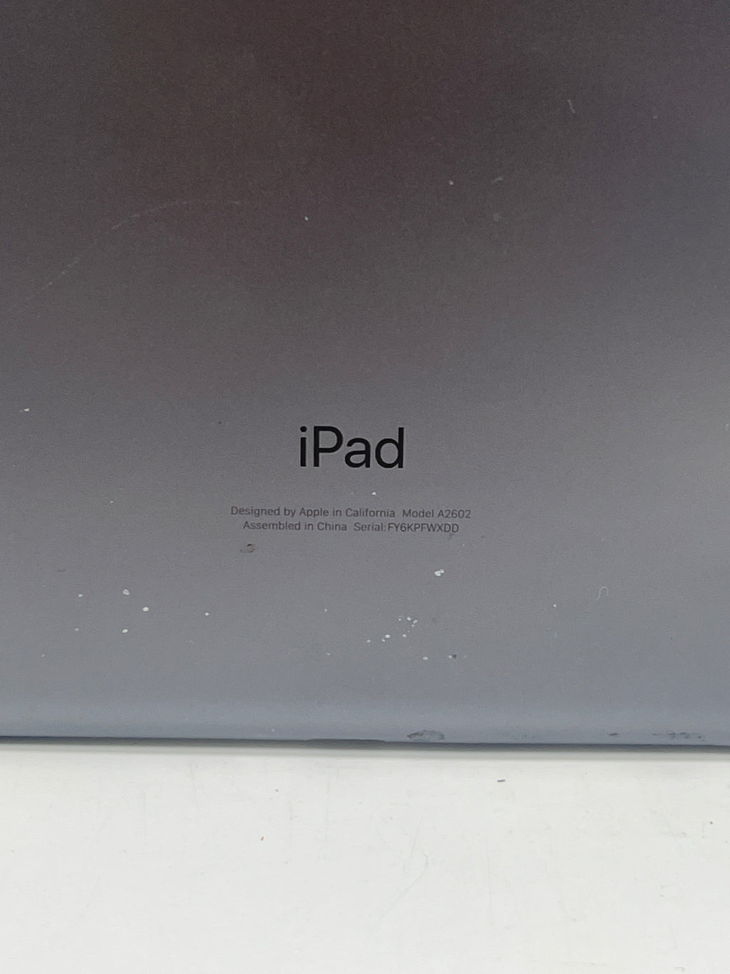 Apple iPad 9th Gen A2602 64GB Wi-Fi - Cracked Screen And Dents