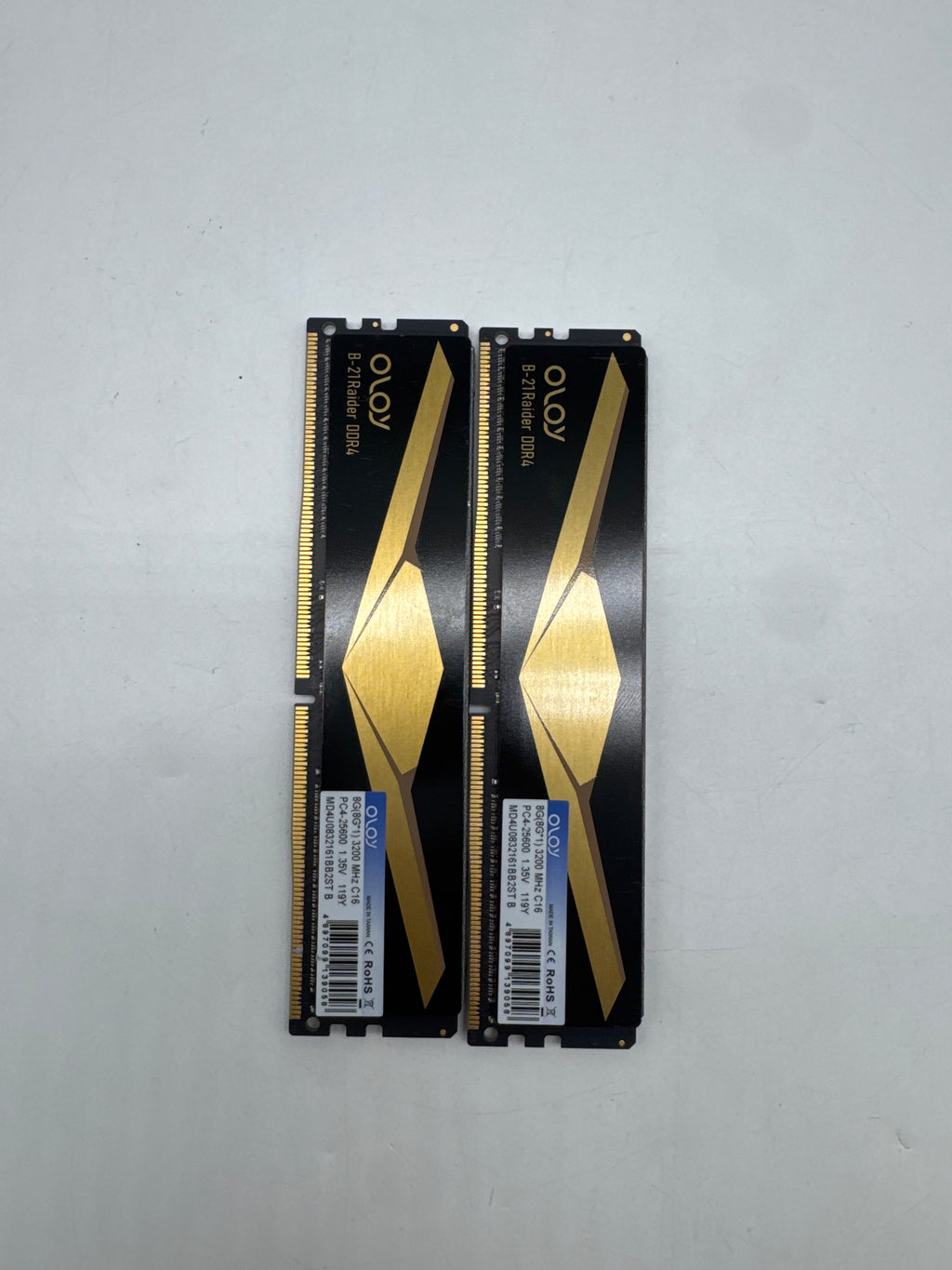 OLOy Raider DDR4 RAM 16GB 2x8GB 3200MHz - Used