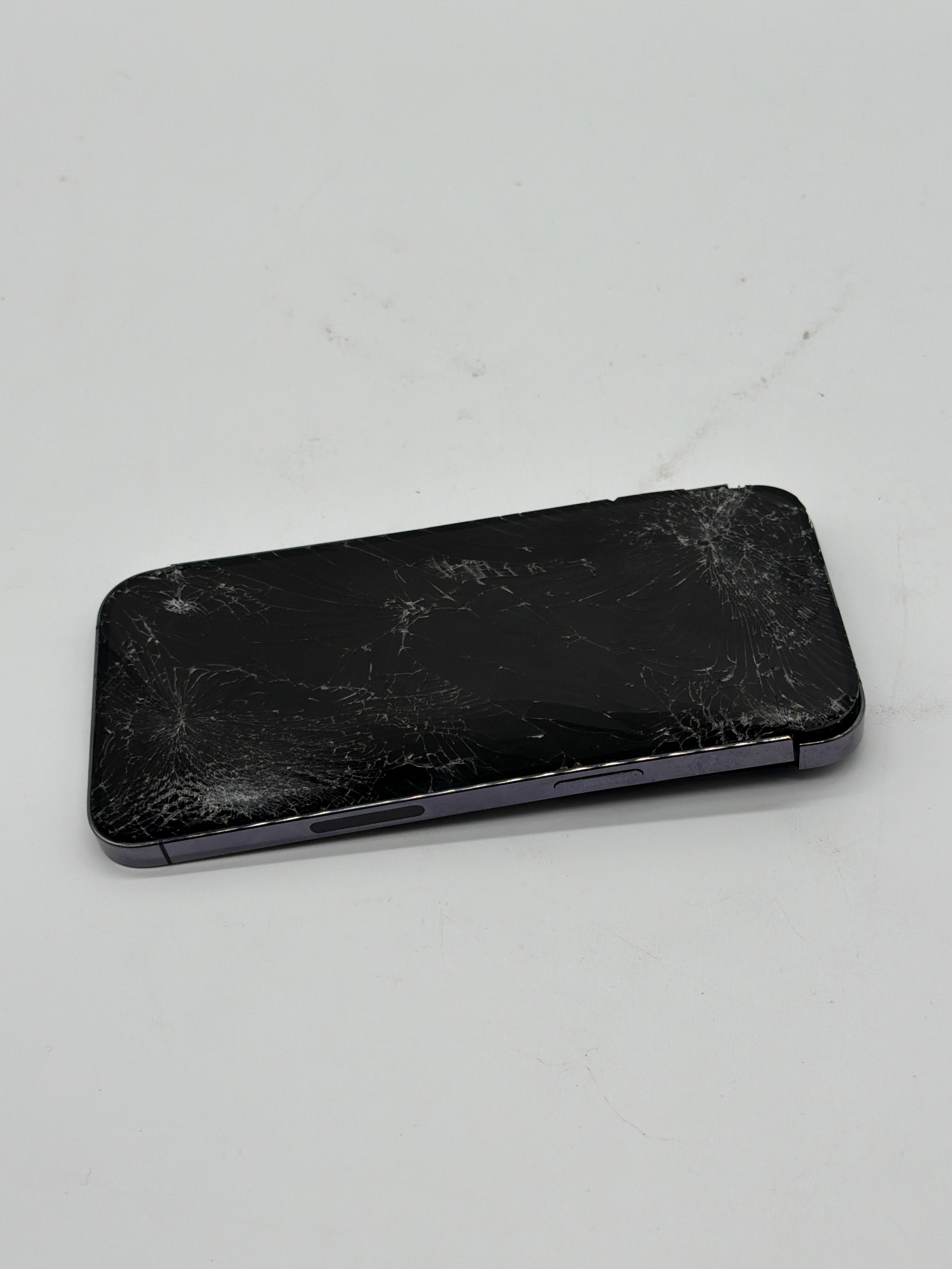 Untested Apple iPhone 14 Pro Max 6.7" 128GB Purple Unlocked Turns On/Broken