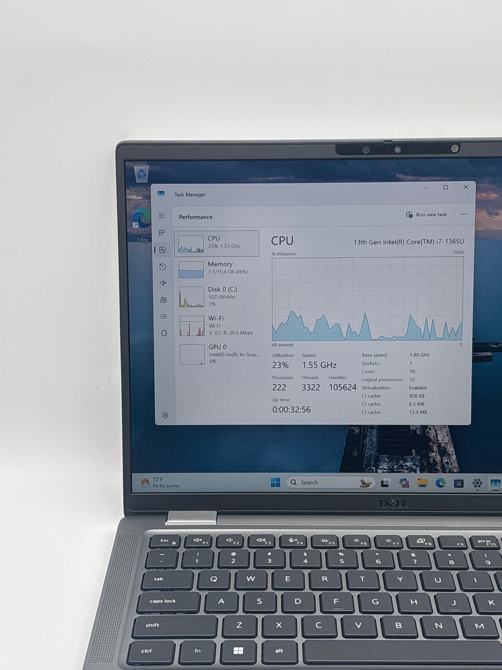 Dell Latitude 7440 i7-1365U 16 GB RAM 256 GB SSD - BIOS Lock/Remotely Managed
