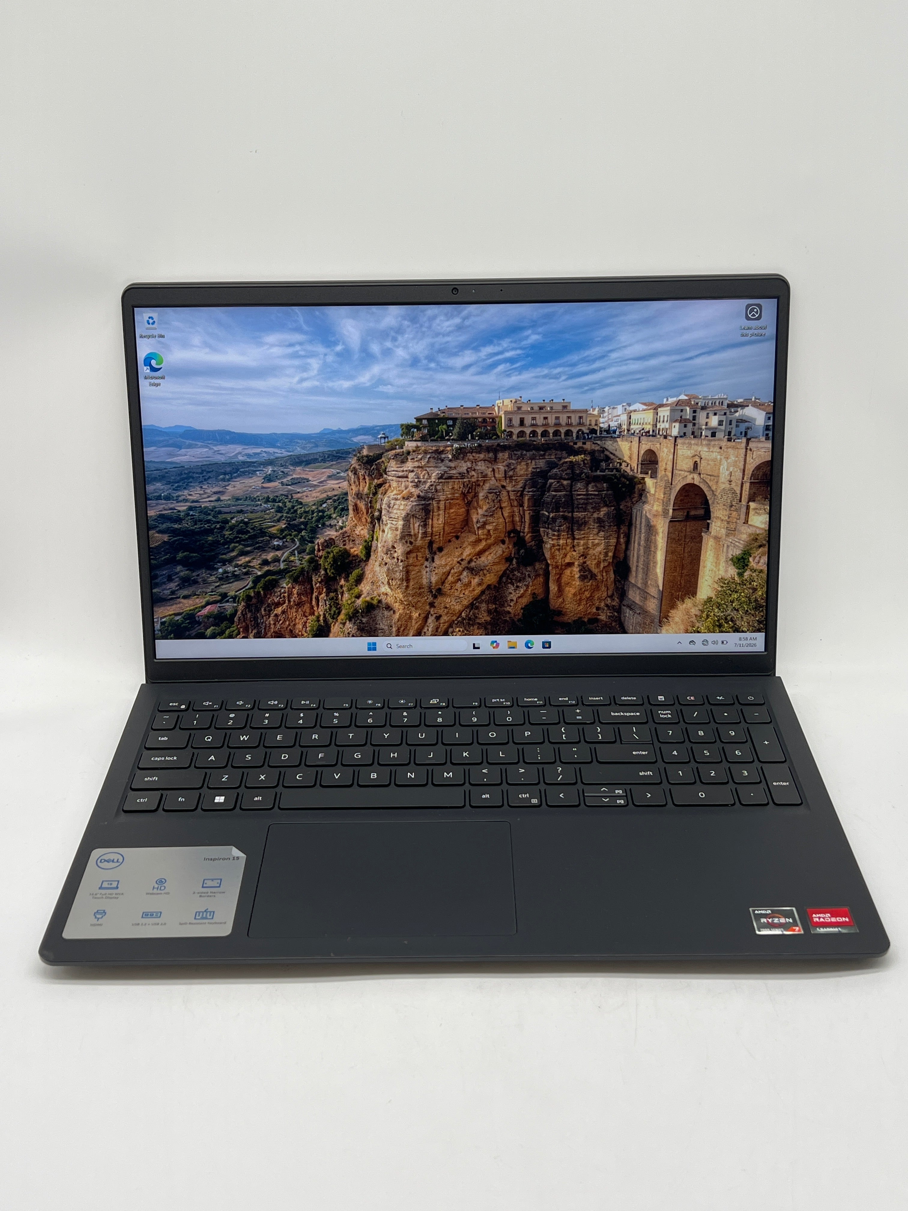 Dell Inspiron 3535 15.6" AMD Ryzen 7 7730U 16GB RAM 512GB SSD Black - For Parts