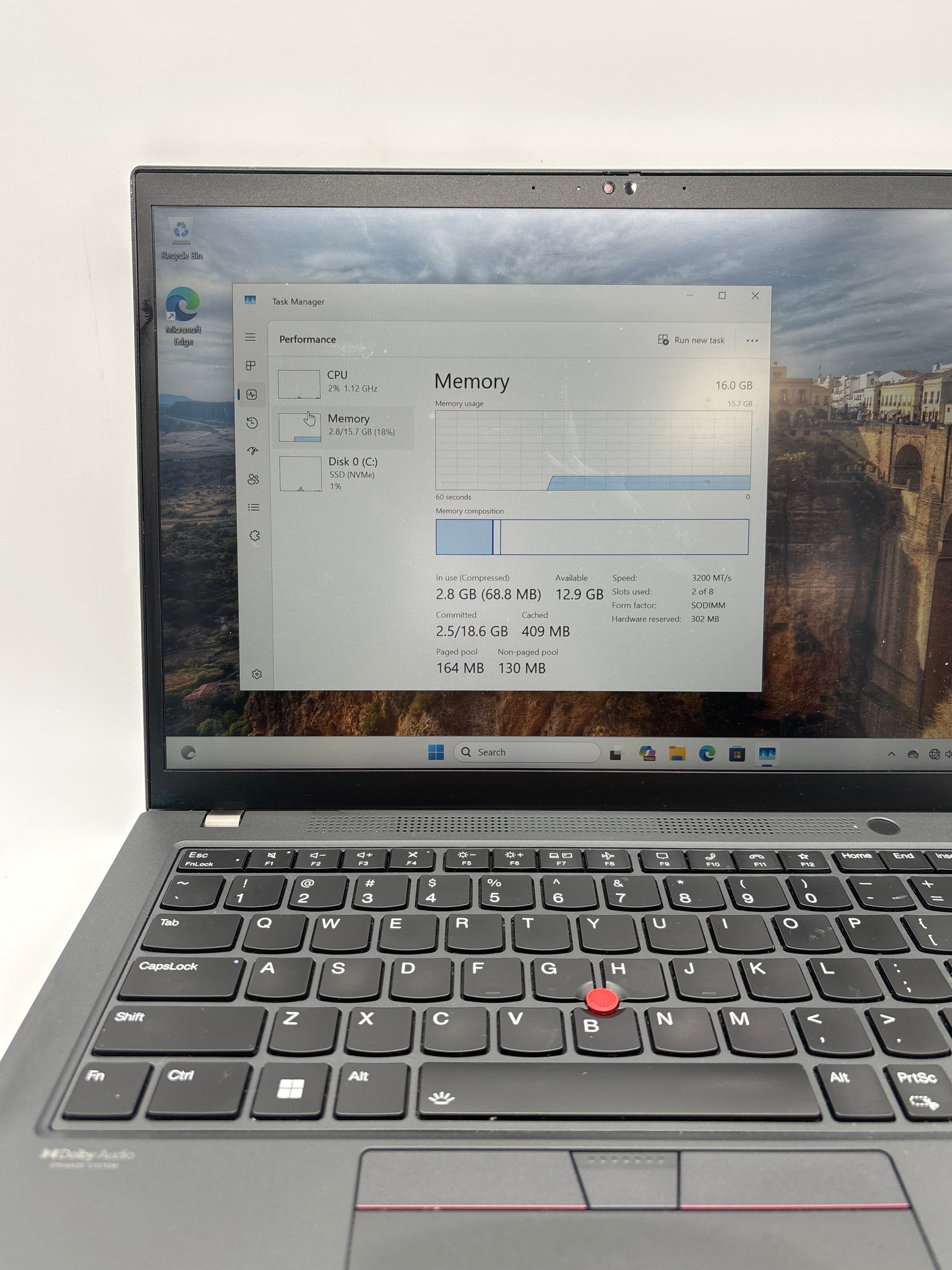 Lenovo ThinkPad T14 Gen 3 i7-1260P 16GB RAM 512GB SSD - Remotely Managed