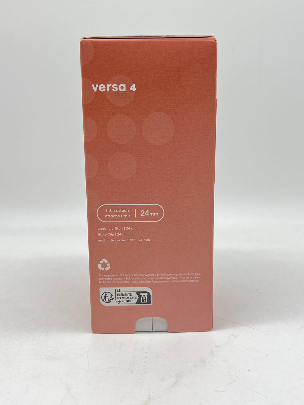 Fitbit Versa 4 Smart Watch Copper Rose - New In Box