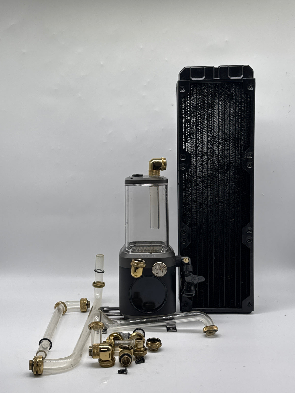 Corsair HX D5 Water Cooling System with Radiator and Tubing - Used