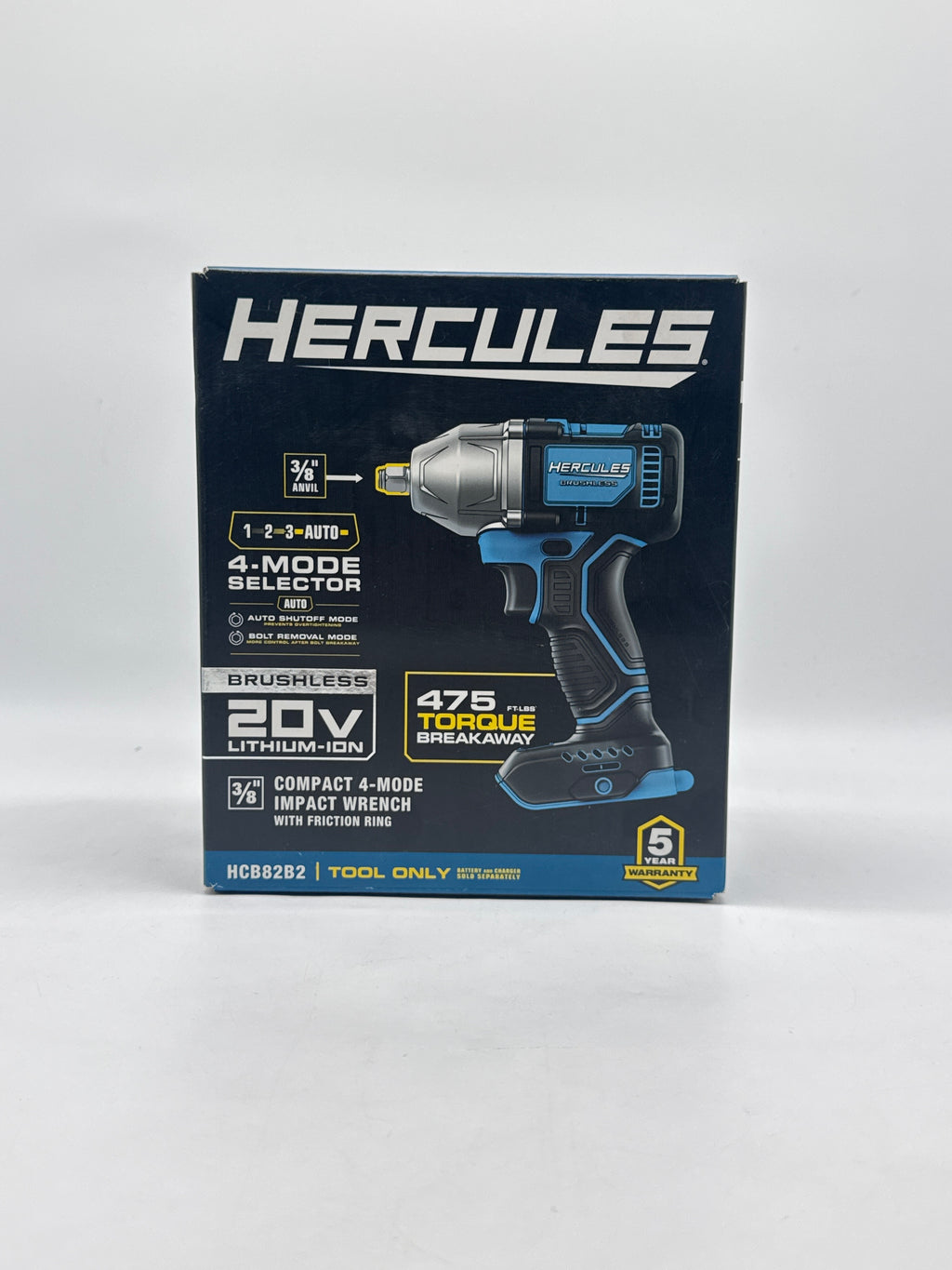 Hercules HCB82B2 12v 3/8 Compact Impact Wrench - New in Box