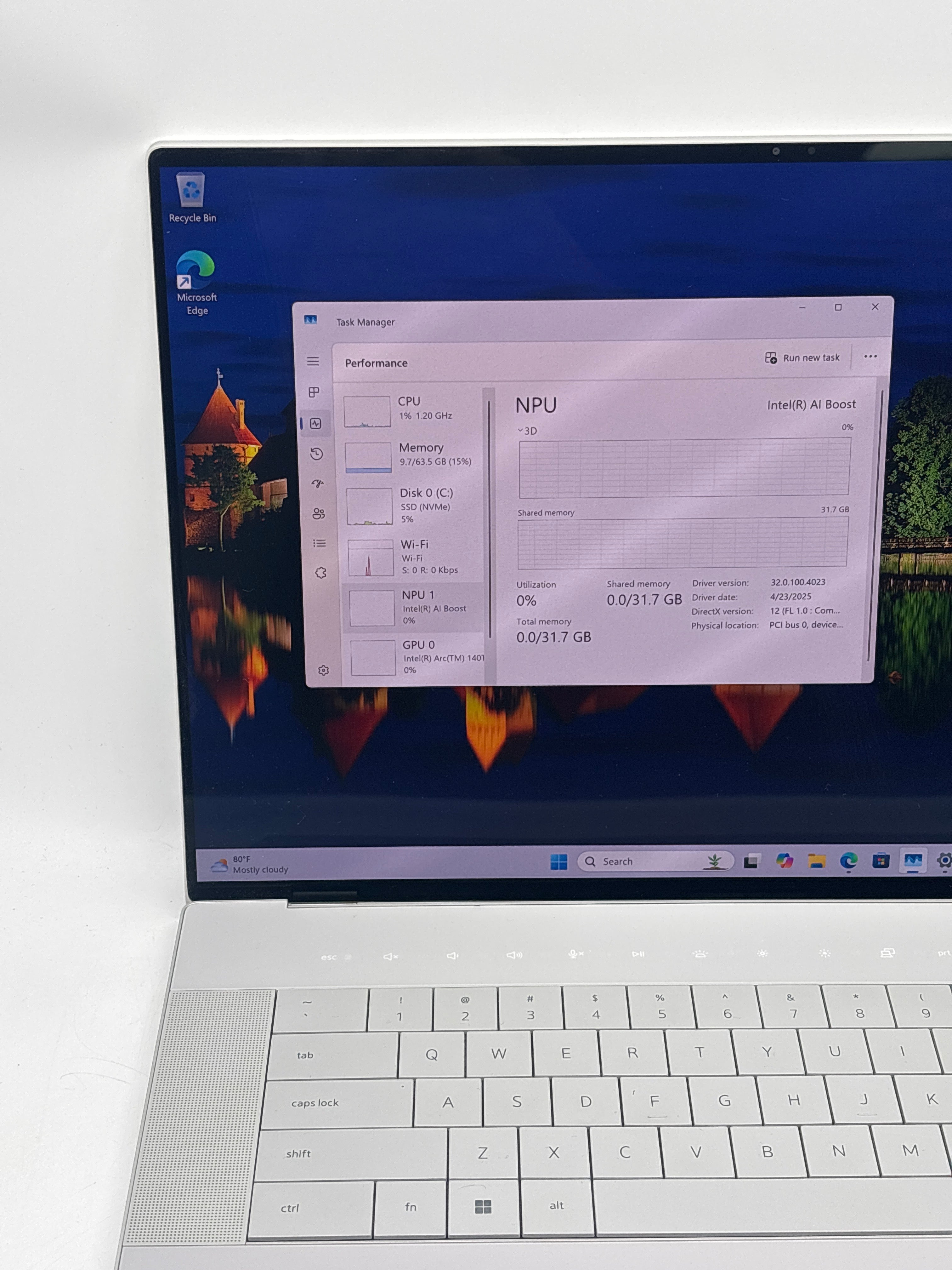 Dell XPS 16 Premium DA16250 Touch Ultra 9 285H 64GB RAM 2TB SSD RTX 5070