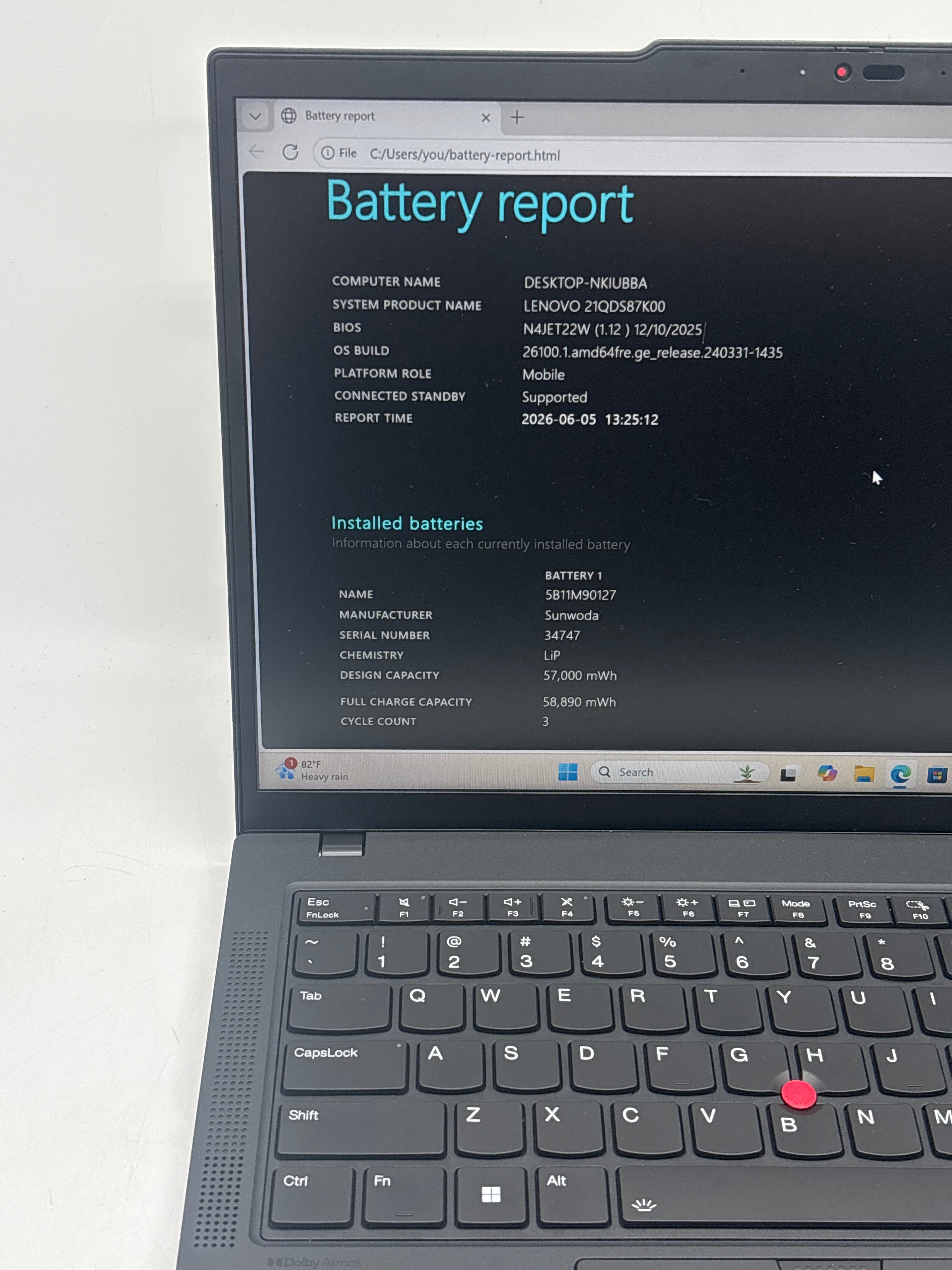 Lenovo Thinkpad T14 Gen 6 Ultra 7 255U 16GB RAM 512GB SSD - Warranty