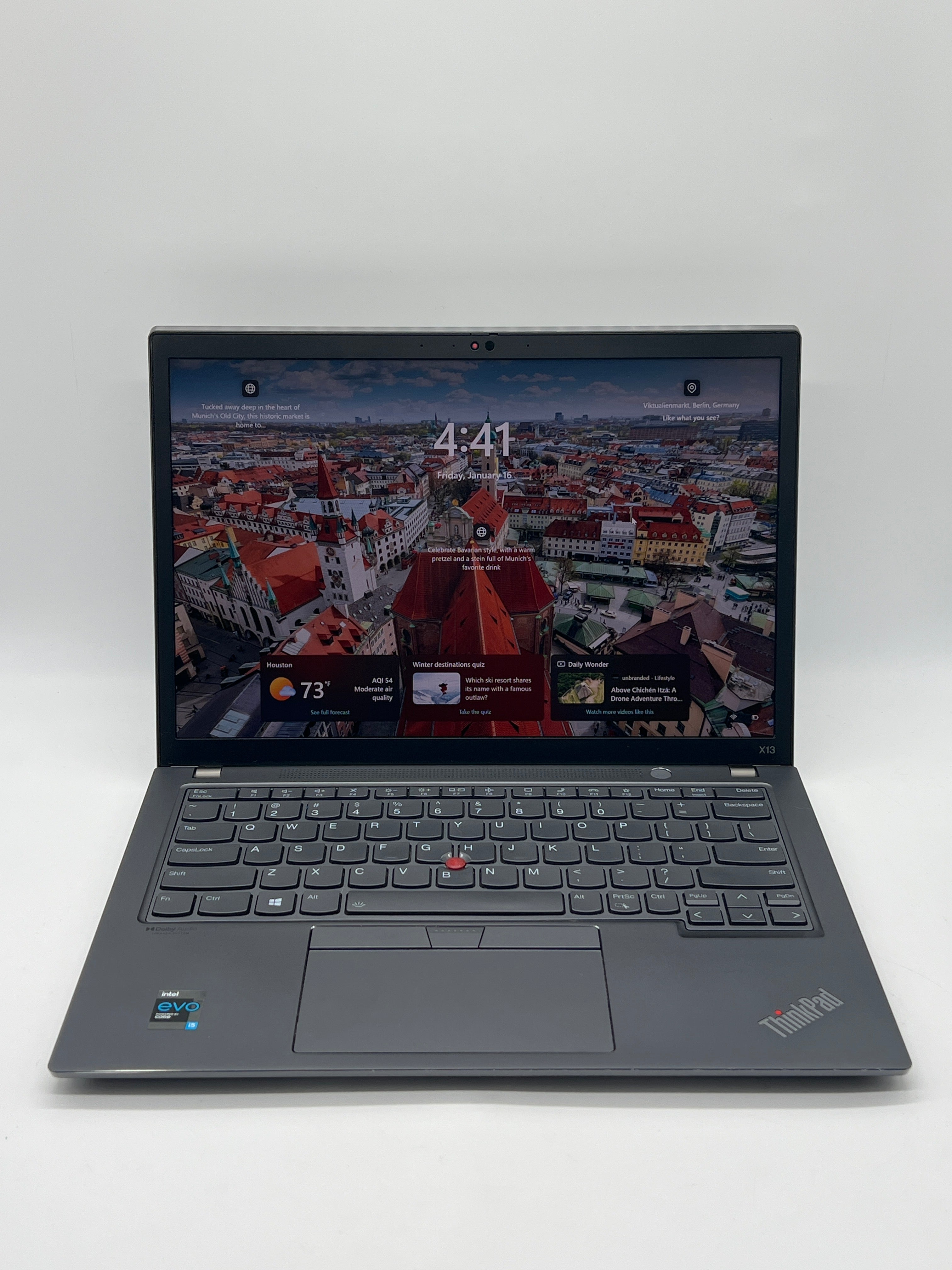 Lenovo ThinkPad X13 Gen 2 14 Inch i5-1185G7 16GB RAM 256GB SSD Gray Used