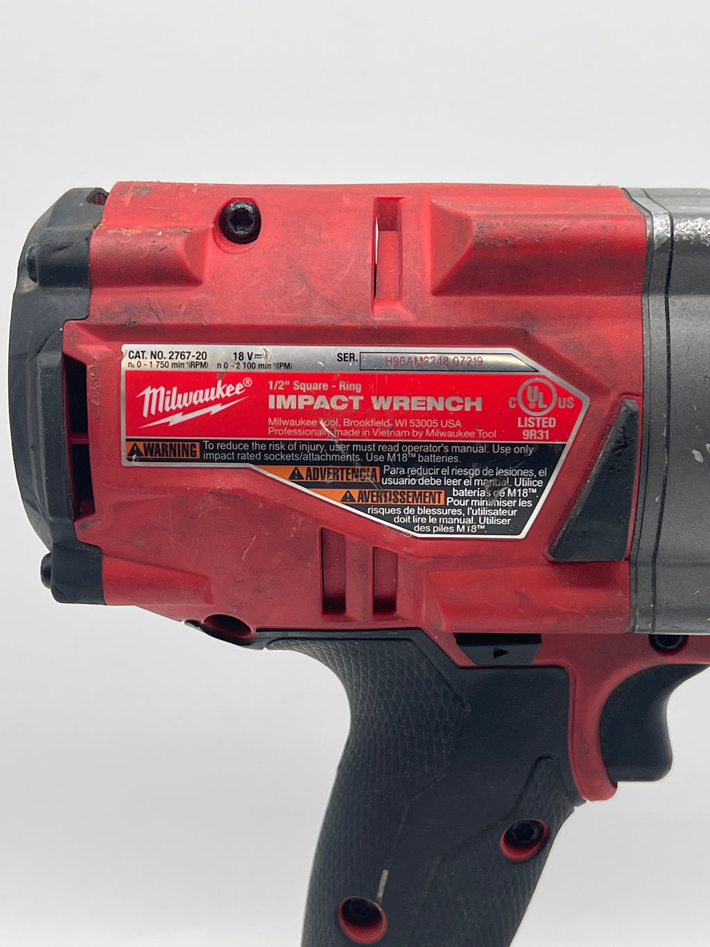 Milwaukee M18 FUEL 2767-20 Impact Wrench W/ XC5.0 Battery & Charger
