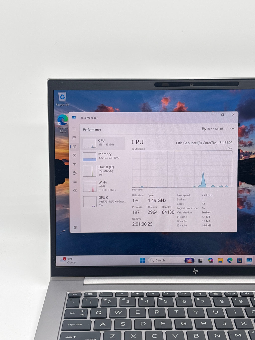 HP ZBook Firefly 14 G10 i7-1360P 16GB RAM 512GB SSD