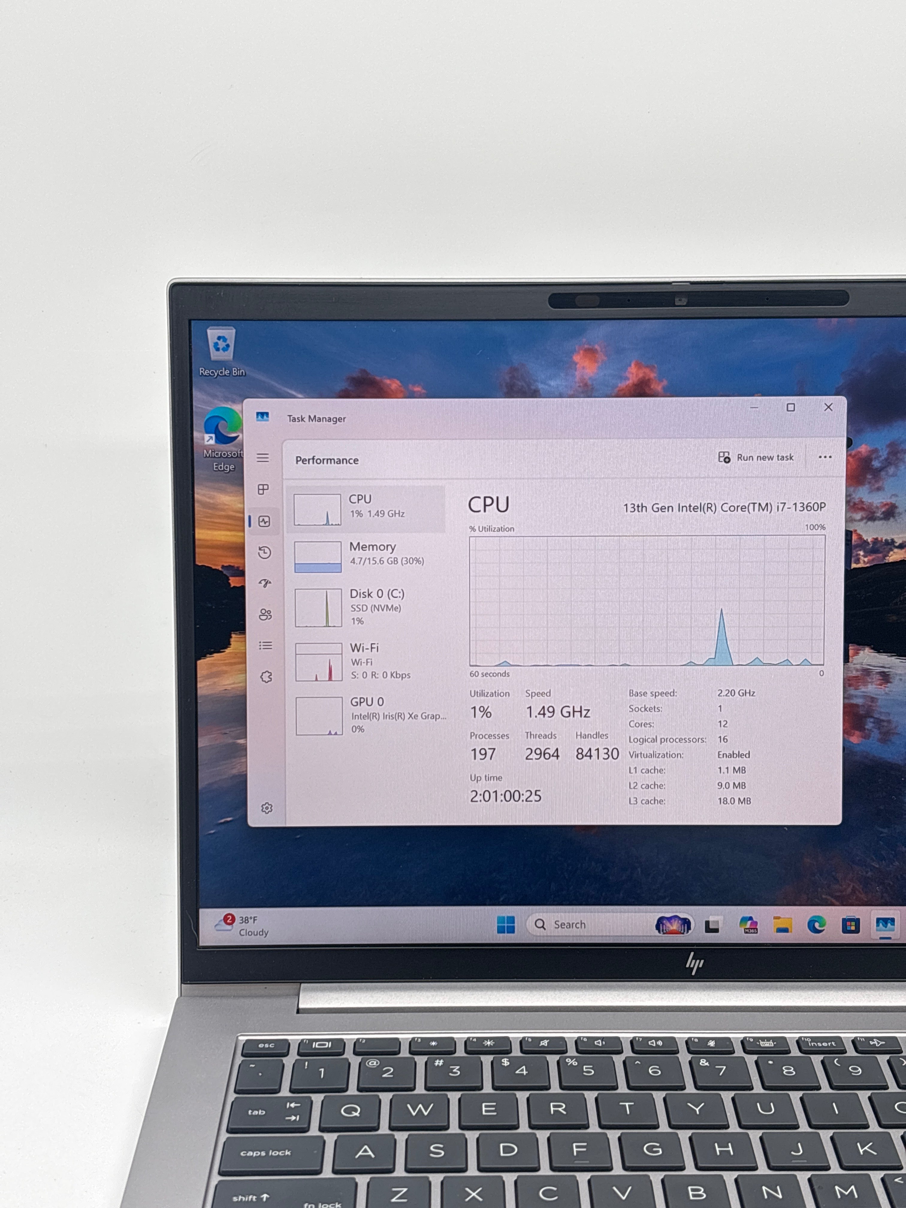 HP ZBook Firefly 14 G10 i7-1360P 16GB RAM 512GB SSD