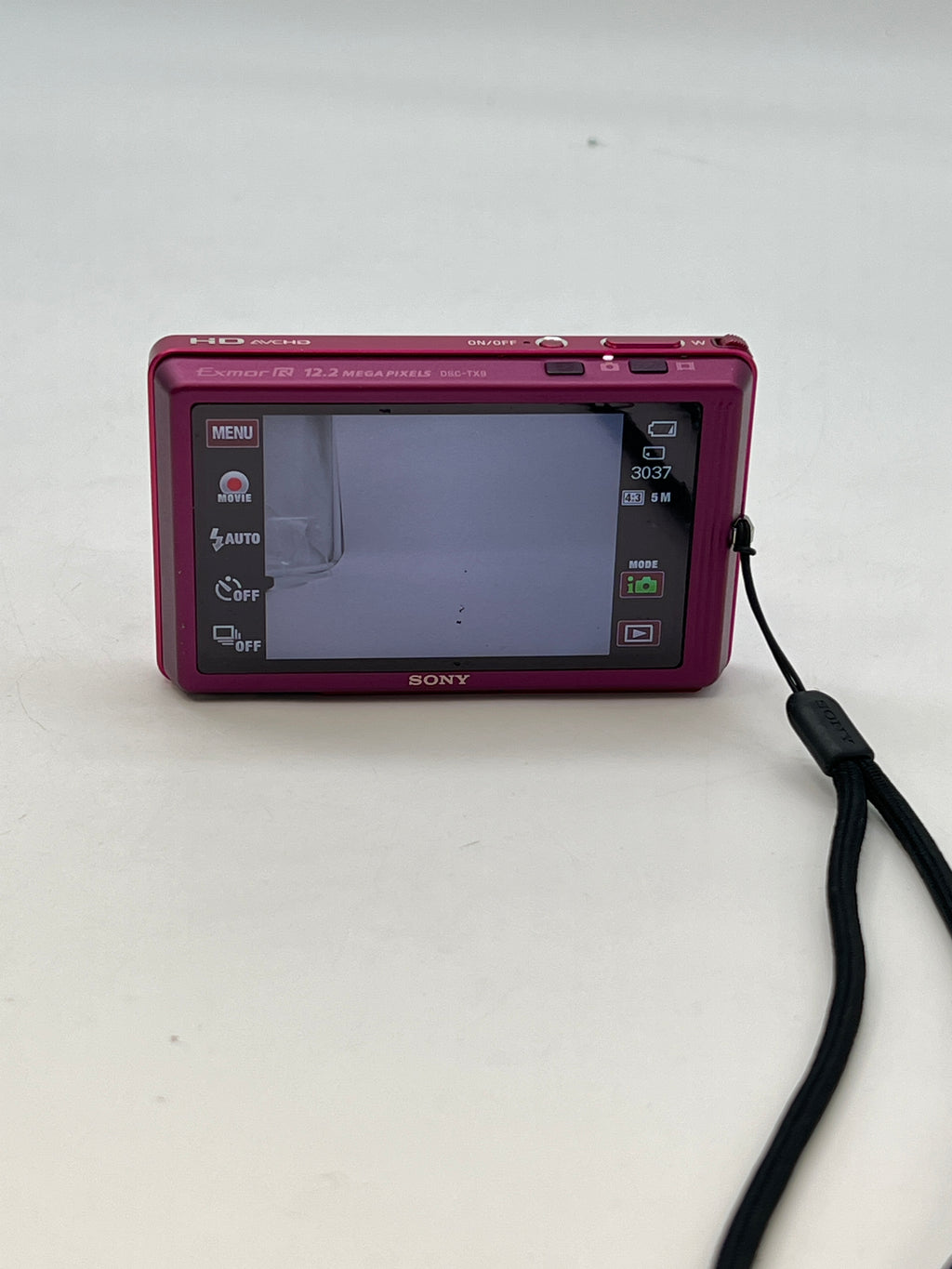 Sony Cybershot DSC-TX9 Digital Camera 12.2 MP - Used