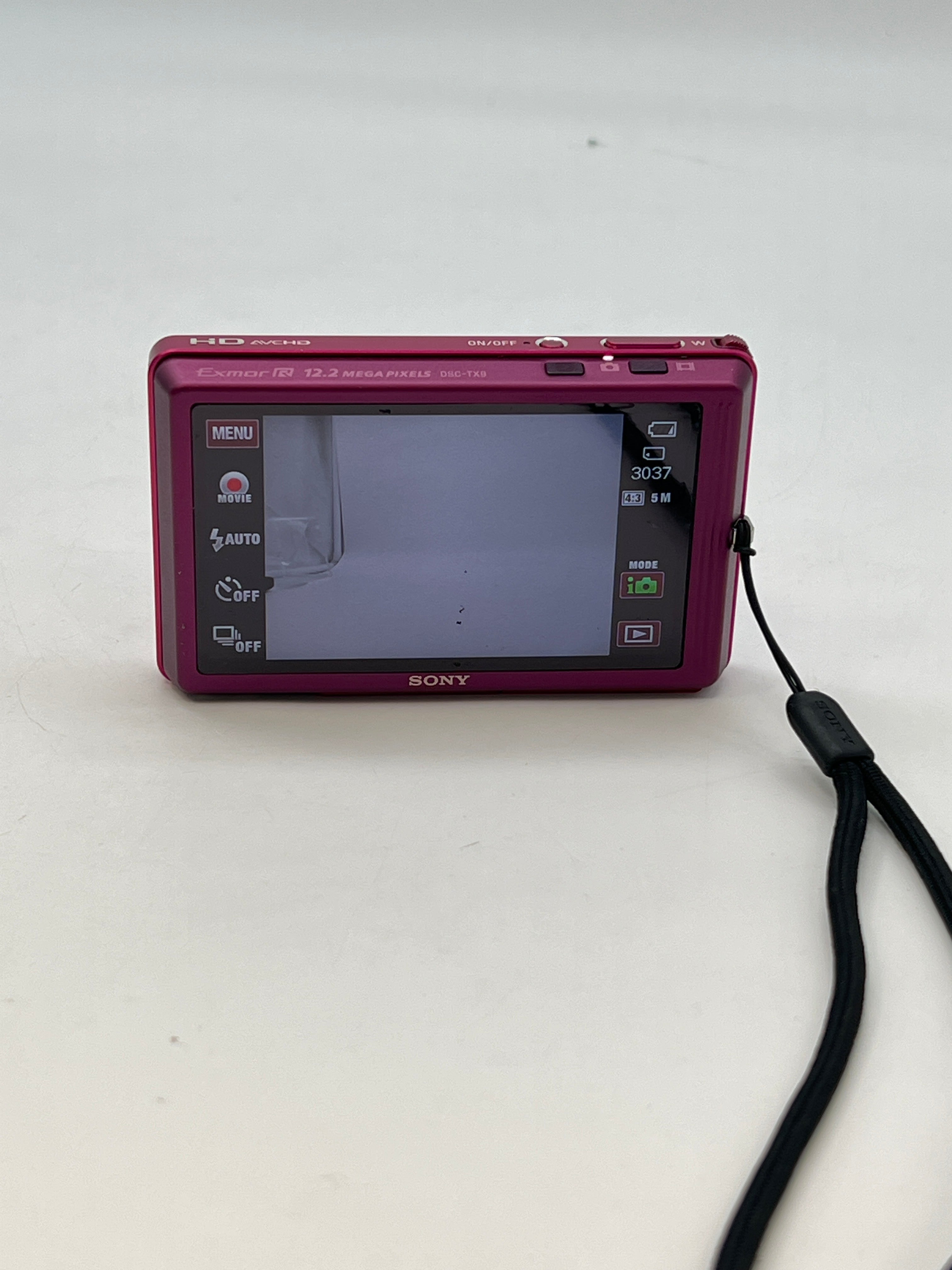 Sony Cybershot DSC-TX9 Digital Camera 12.2 MP - Used