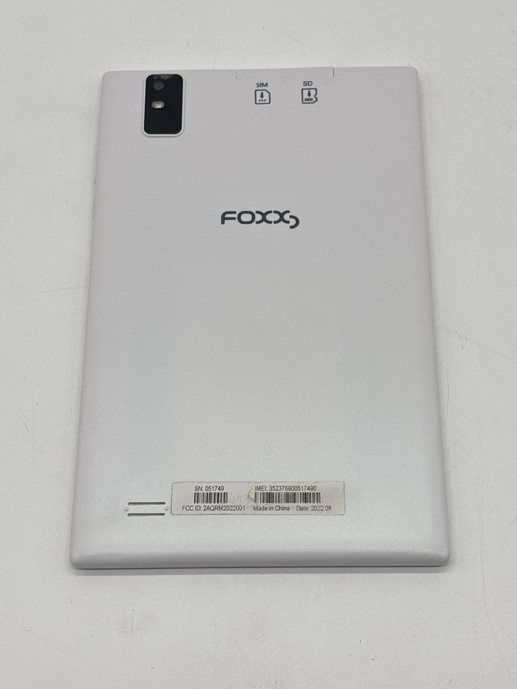 Foxx T8 Plus Tablet 3GB RAM 32GB SSD White Wi-Fi and 4G With Box