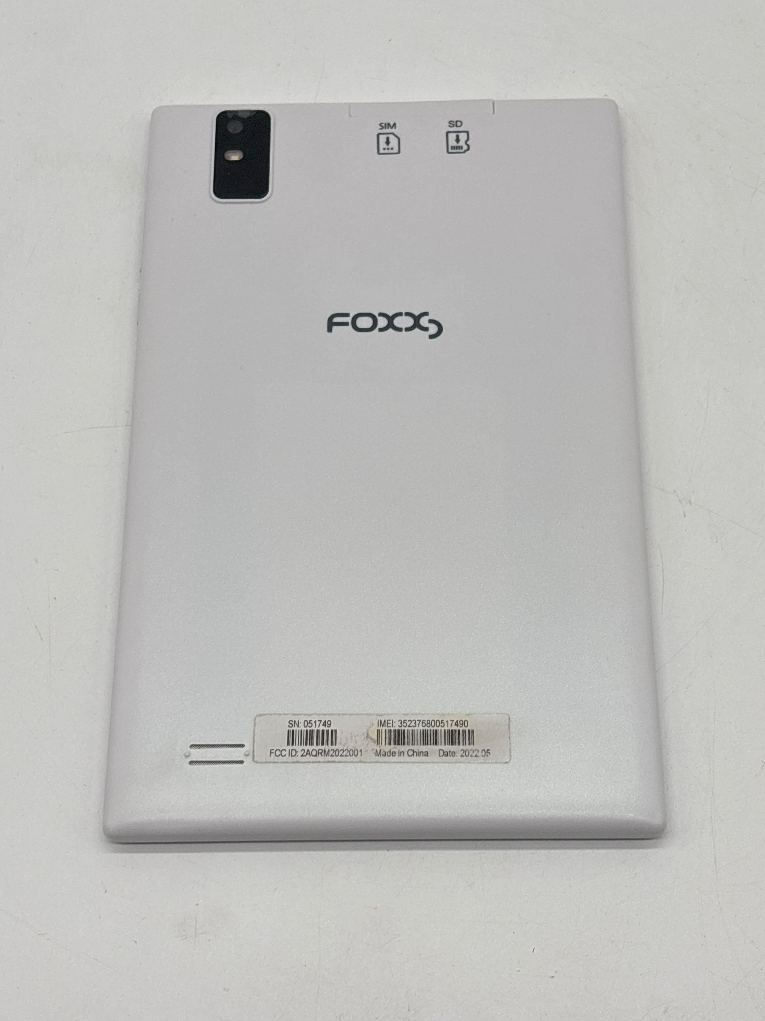 Foxx T8 Plus Tablet 3GB RAM 32GB SSD White Wi-Fi and 4G With Box