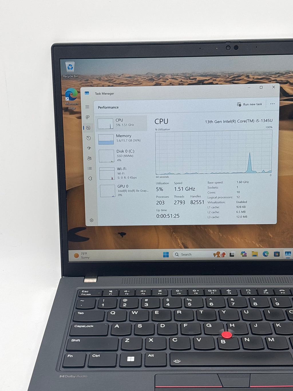 Lenovo ThinkPad T14 Gen 4 i5-1345U 16GB RAM 512GB SSD
