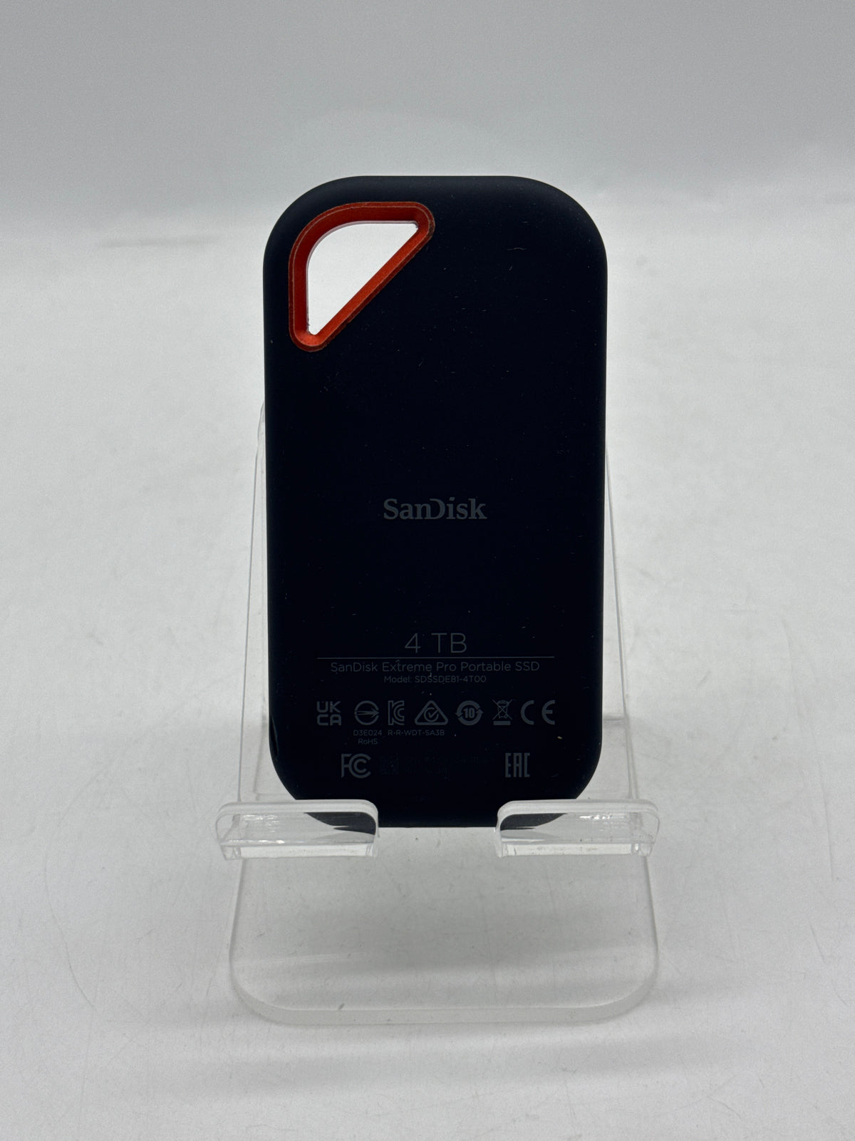 SanDisk Extreme Pro Portable SSD 4TB SDSSDE81-4T00 Black/Orange - Used