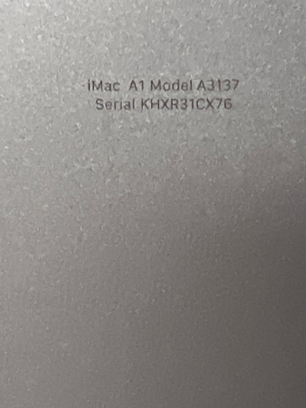 Apple iMac 24" Apple M4 16GB RAM 256GB SSD 10-Core GPU Silver MWUU3LL/A