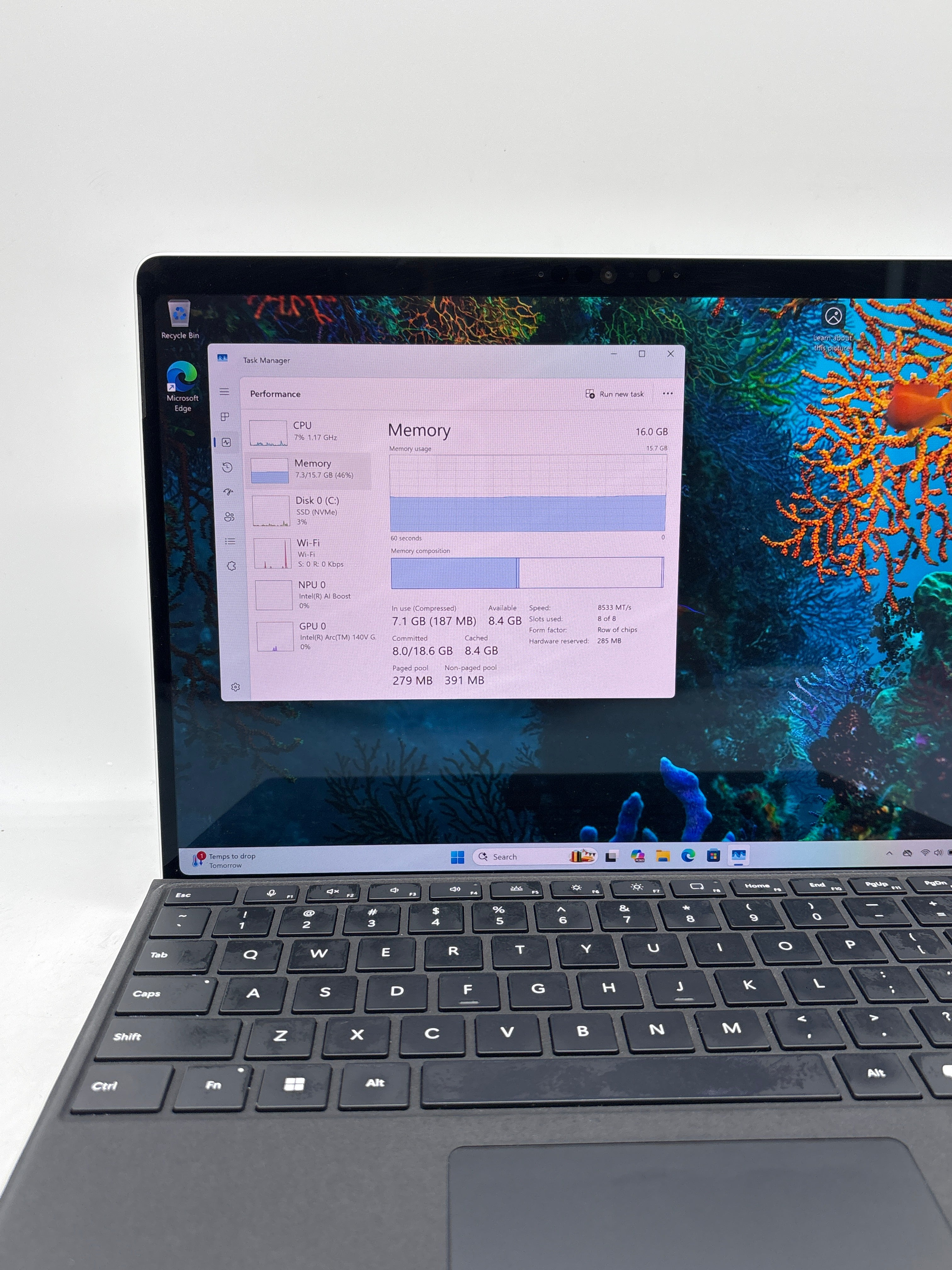 Microsoft Surface Pro 11th Edition Ultra 7 266V 16GB RAM 512GB SSD - Used
