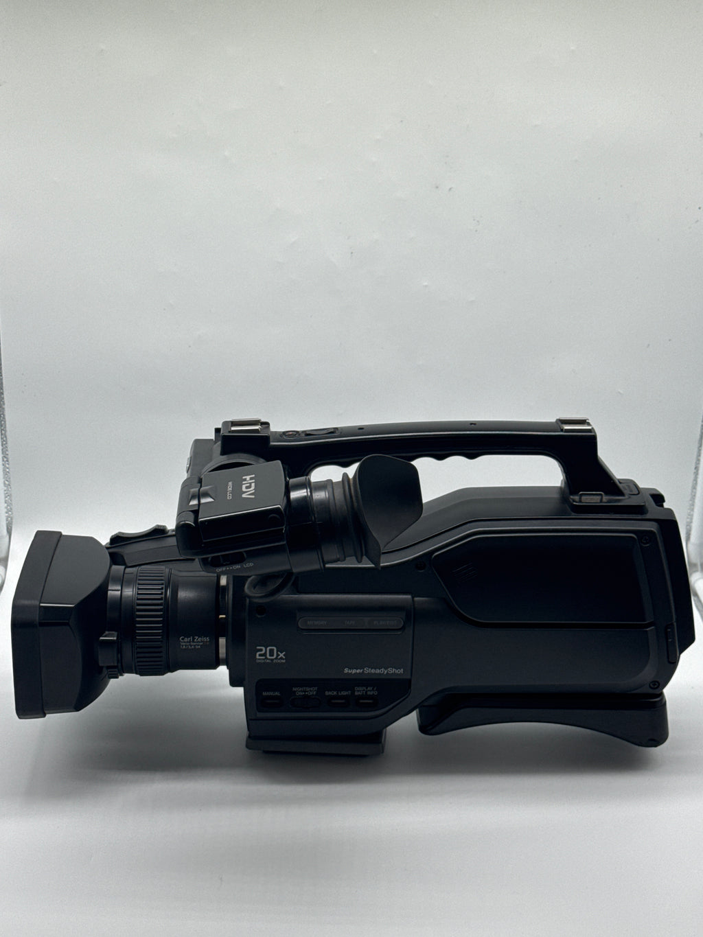 Sony HVR-HD1000U Shoulder-Mount HDV 1080i Camcorder 10x Zoom w/ Mic - For Parts