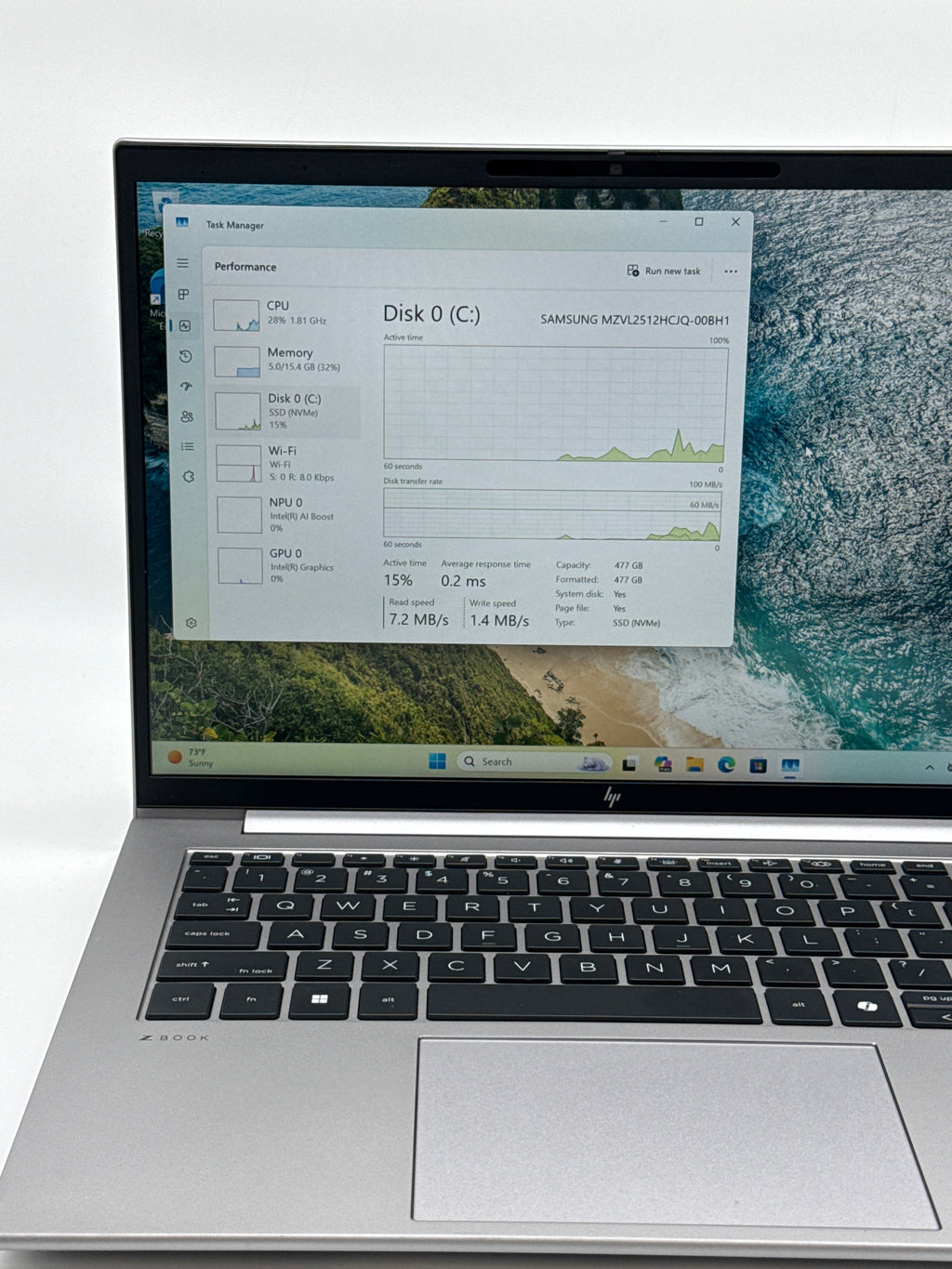 HP ZBook Firefly 14 G11 Ultra 7 165U 16GB RAM 512GB SSD