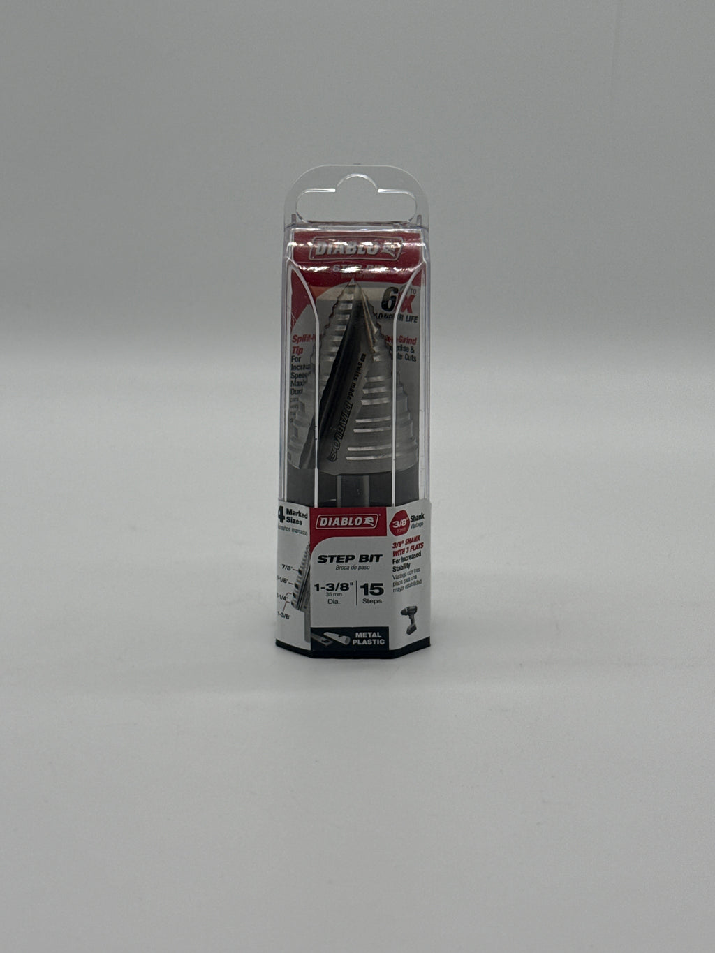 Diablo Step Bit 3/8 in Drill Bit DSD1375S15