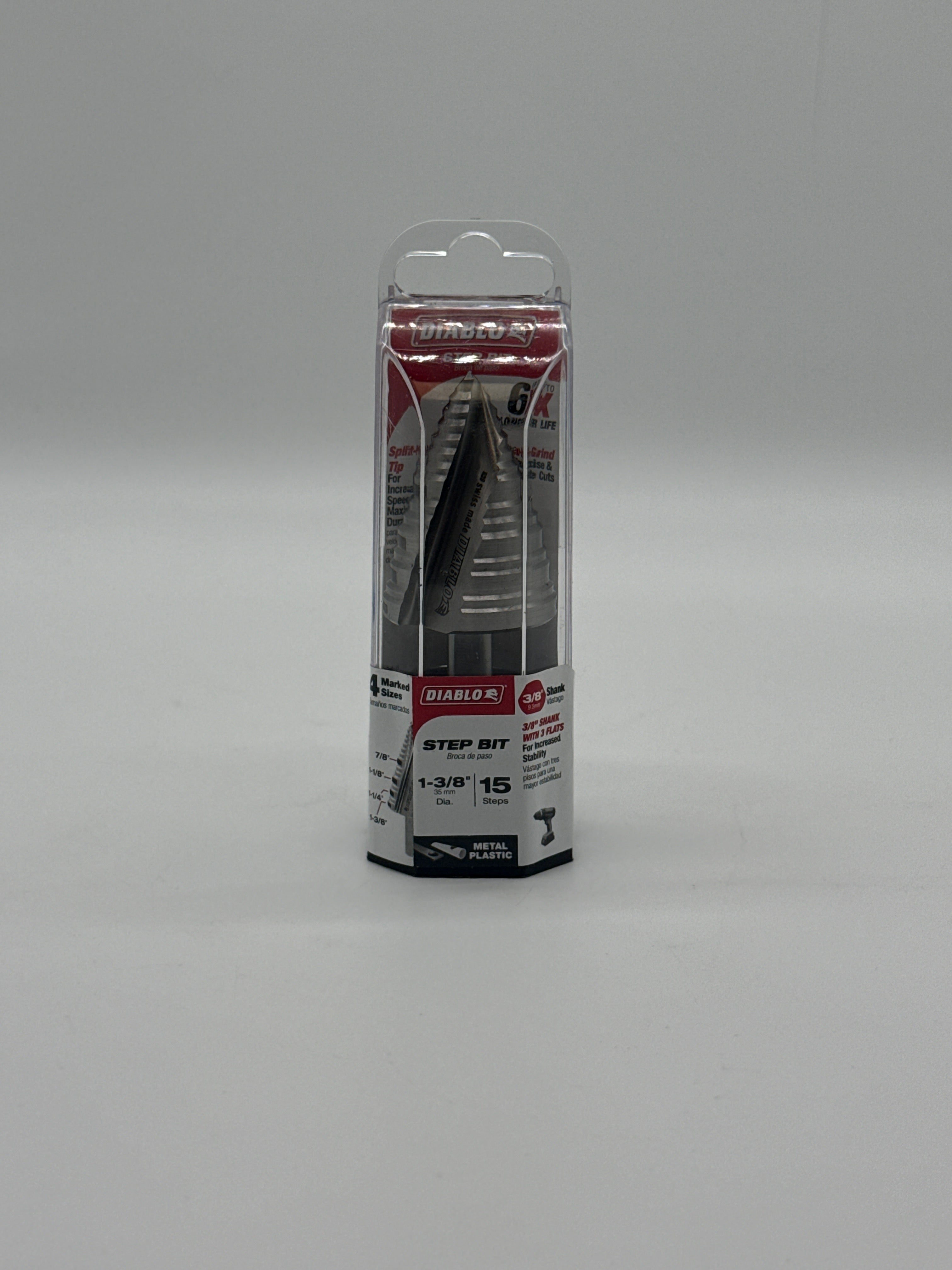 Diablo Step Bit 3/8 in Drill Bit DSD1375S15