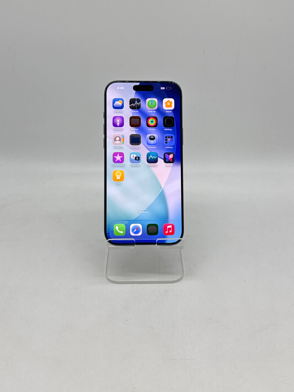 Apple iPhone 17 Pro Max 256GB Blue AT&T - Check ESN Cracked Screen