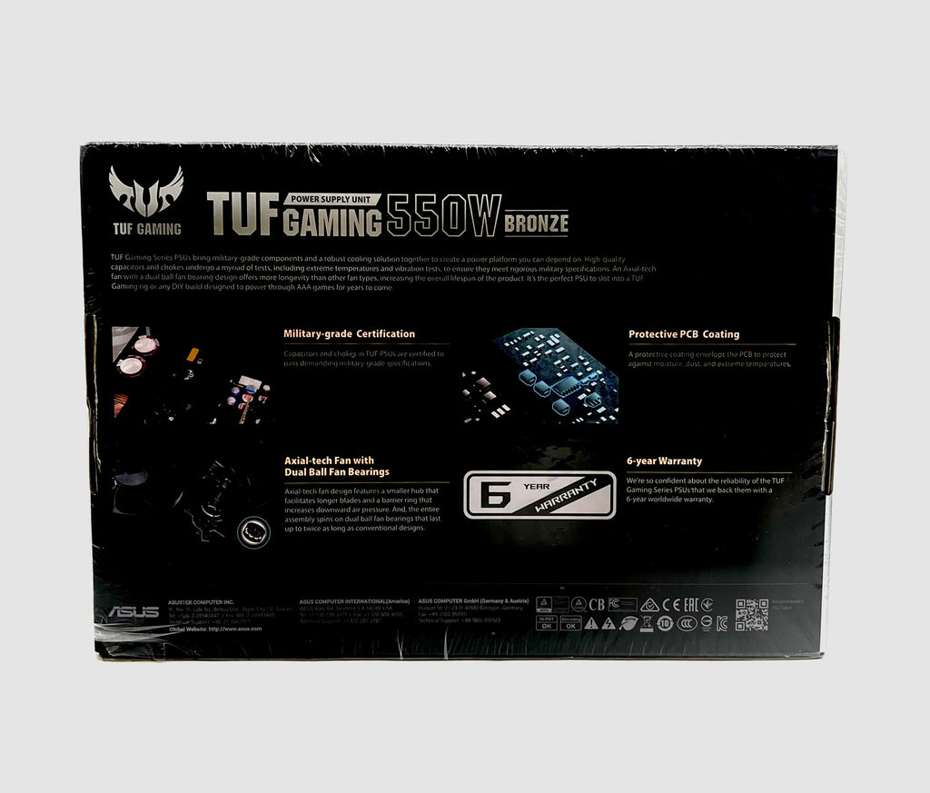 Asus TUF GAMING PSU 550W Bronze Power Supply - New In Box