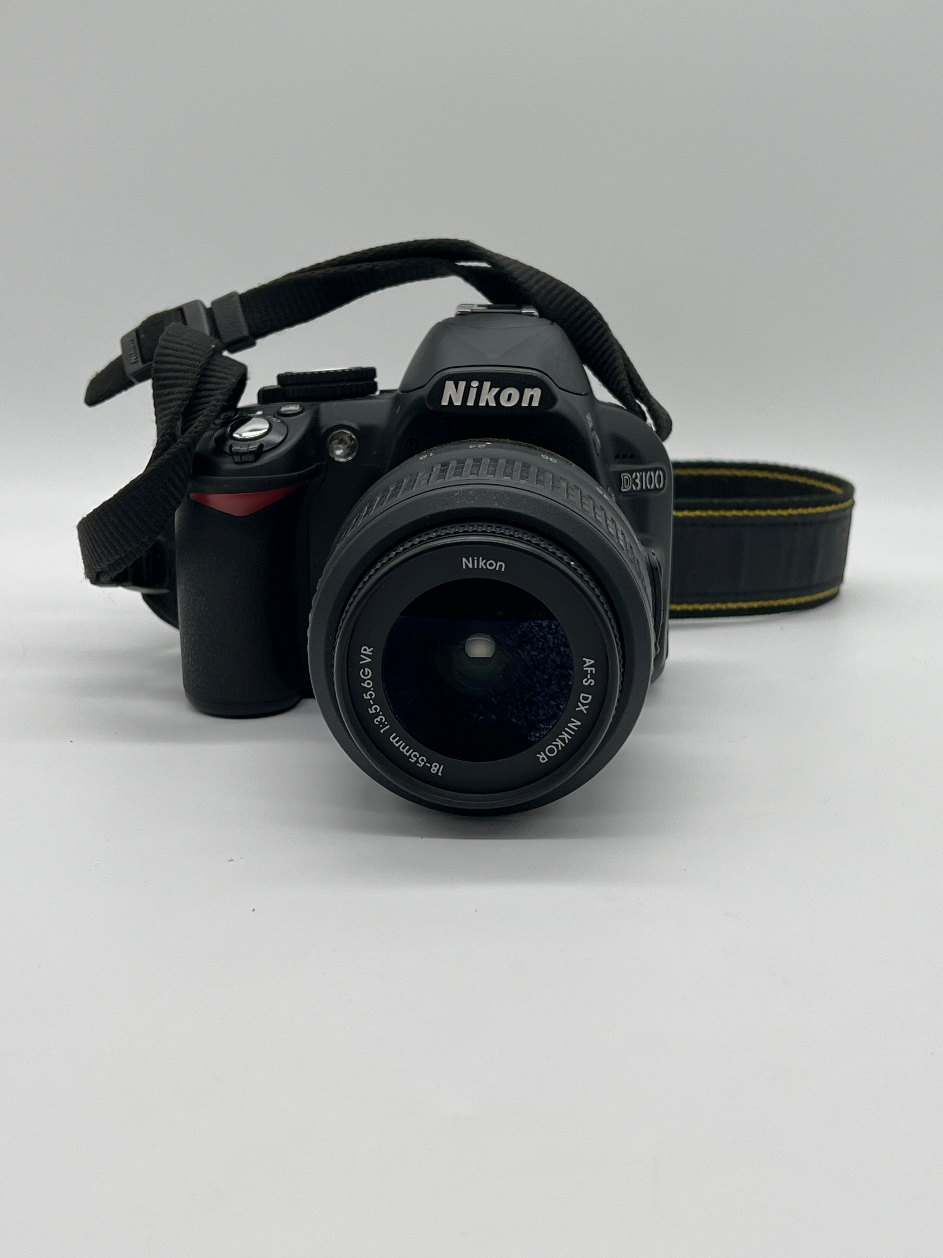Nikon D3100 14.2MP Digital SLR Camera with AF-S Nikkor 18-55mm f/3.5-5.6G - Untested