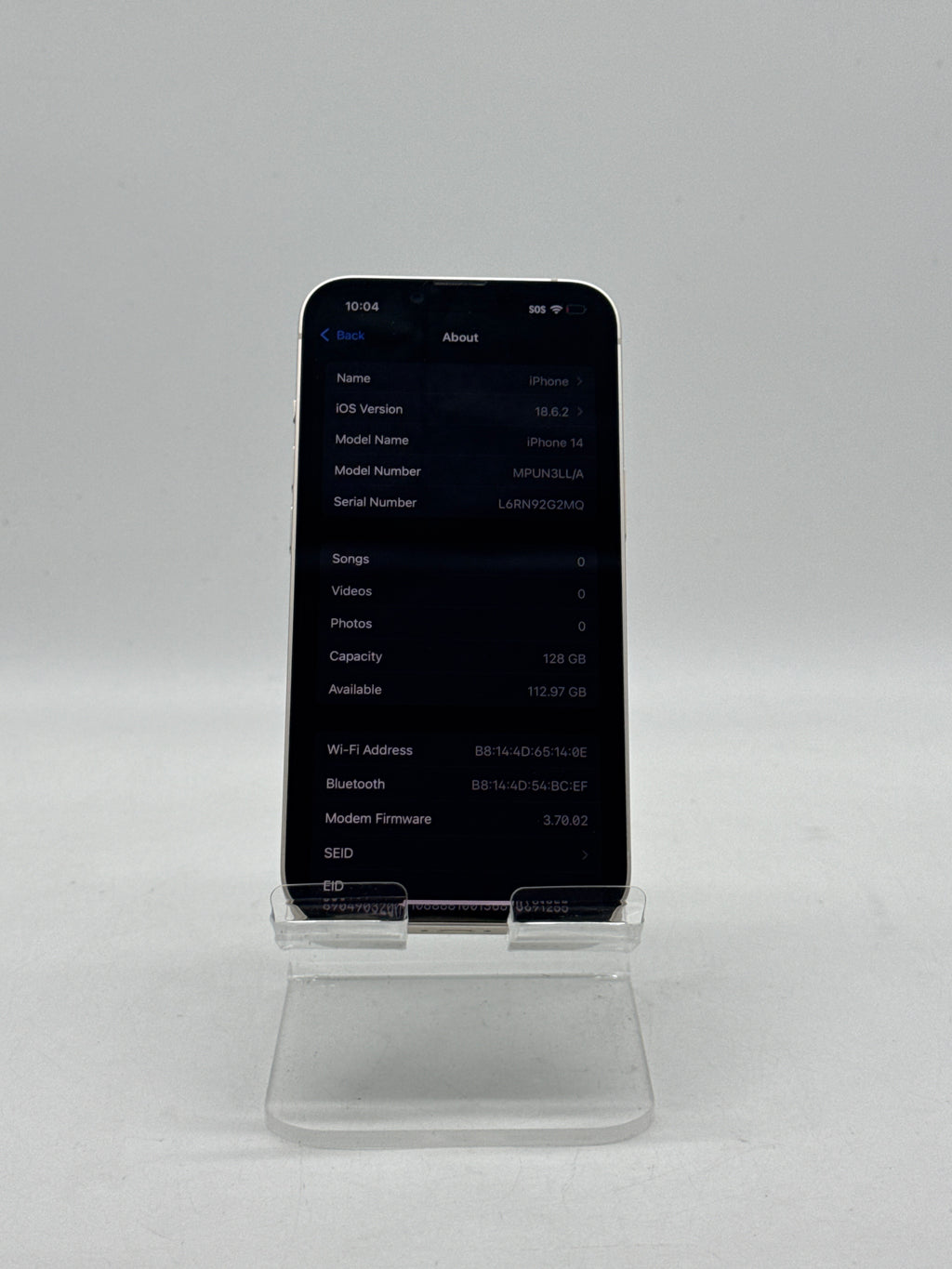 66735-5 Apple iPhone 14 Pro 256GB White