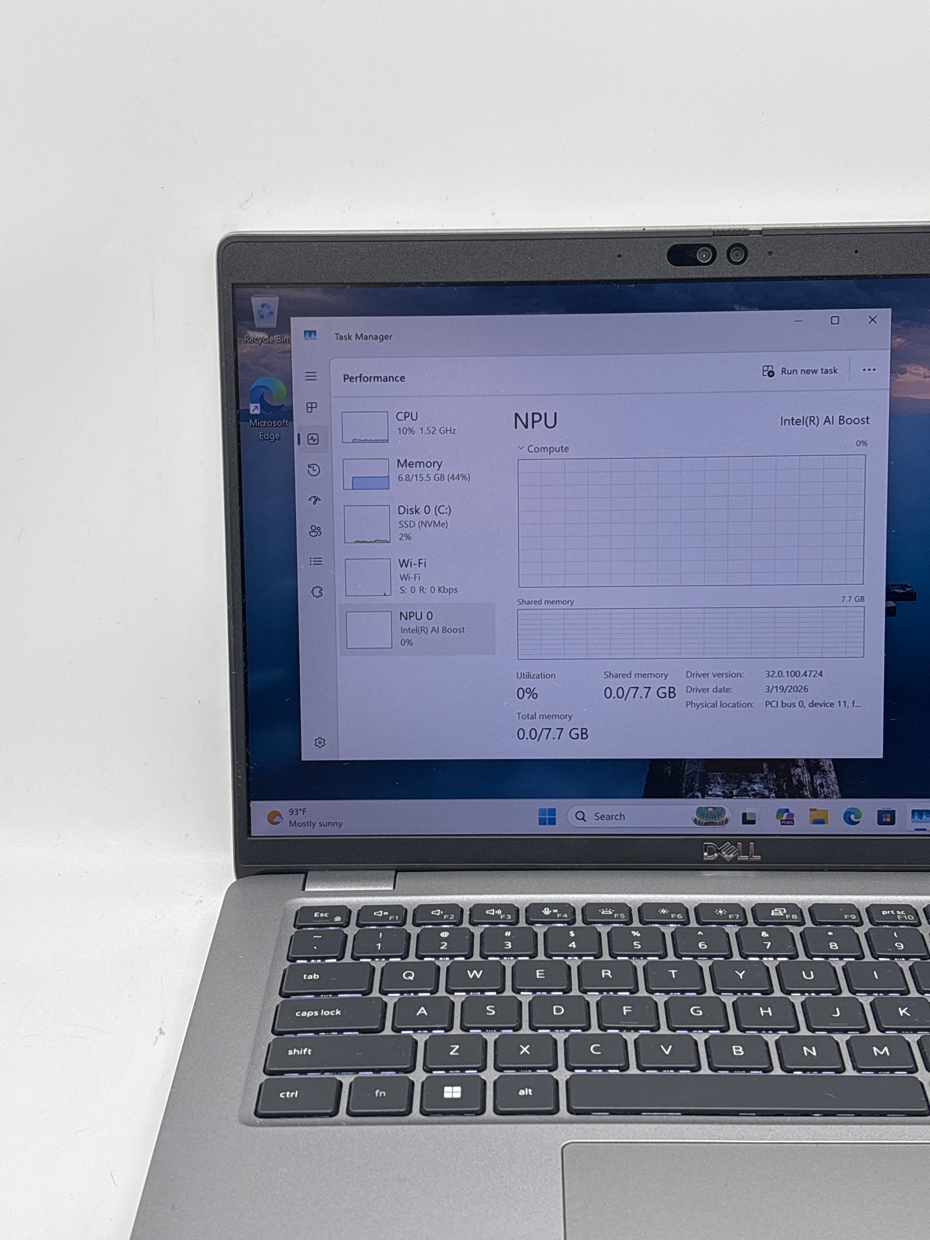 Dell Latitude 5450 14" Core Ultra 5 135U 16GB RAM 256GB SSD Gray - Used
