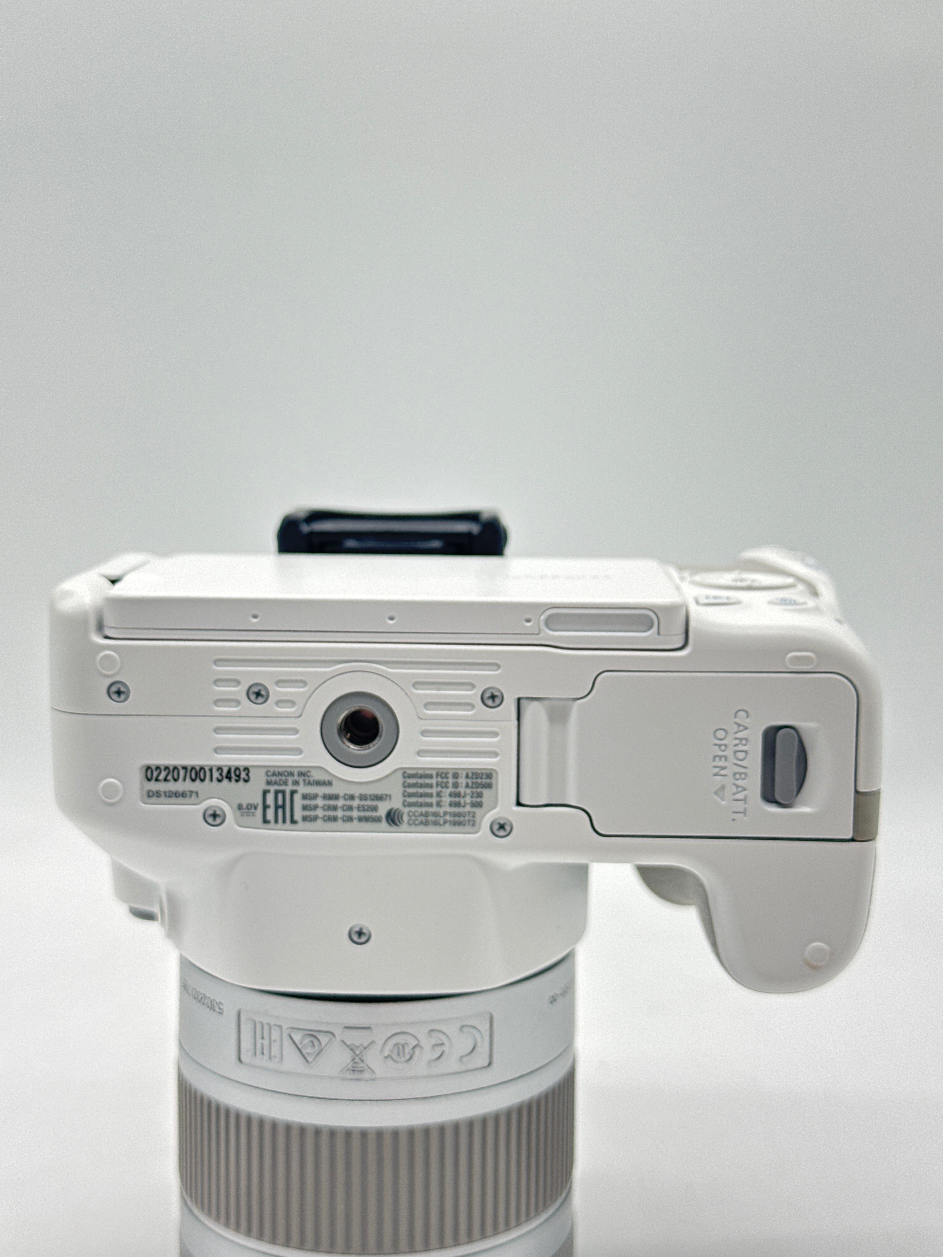 Canon EOS Rebel SL2 DSLR Camera White EF-S 18-55MM Lens - Used