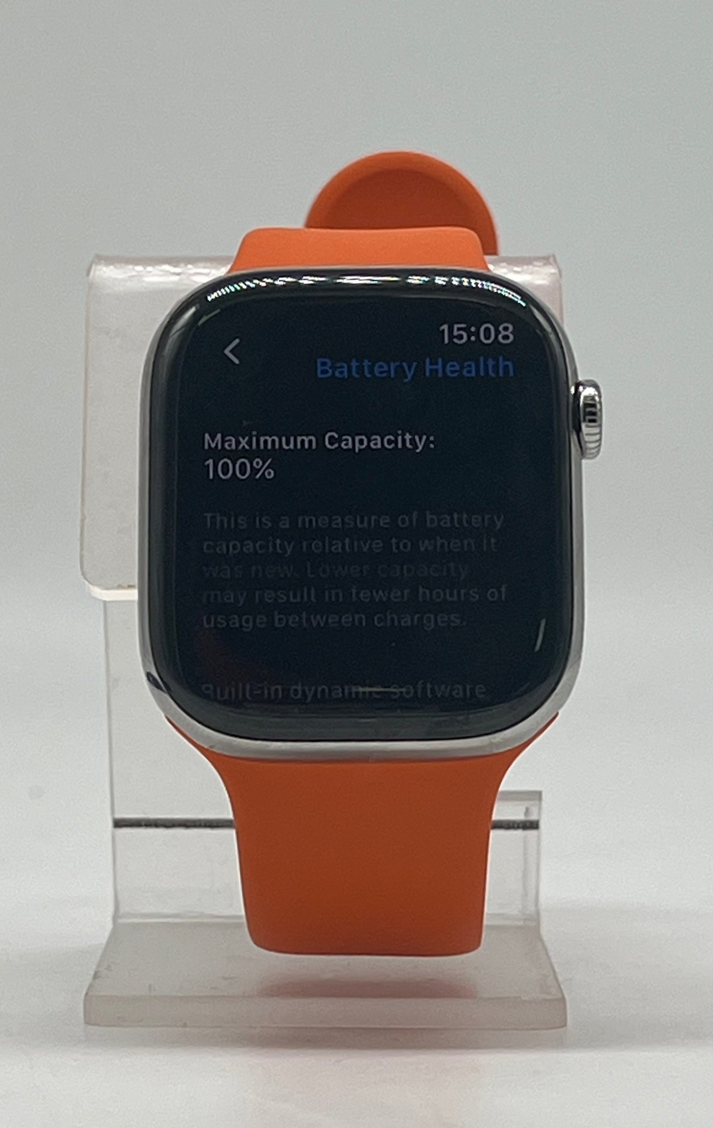 Apple Watch Series 10 Hermes 46mm 64GB GPS + Cellular w/ 2 Bands - Used