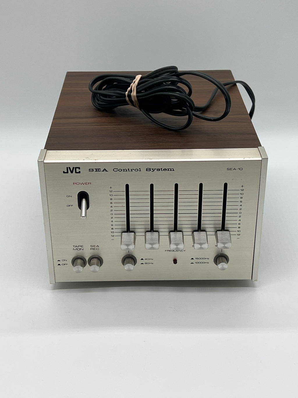JVC SEA-10 Vintage Music Control System Graphic Equalizer Silver