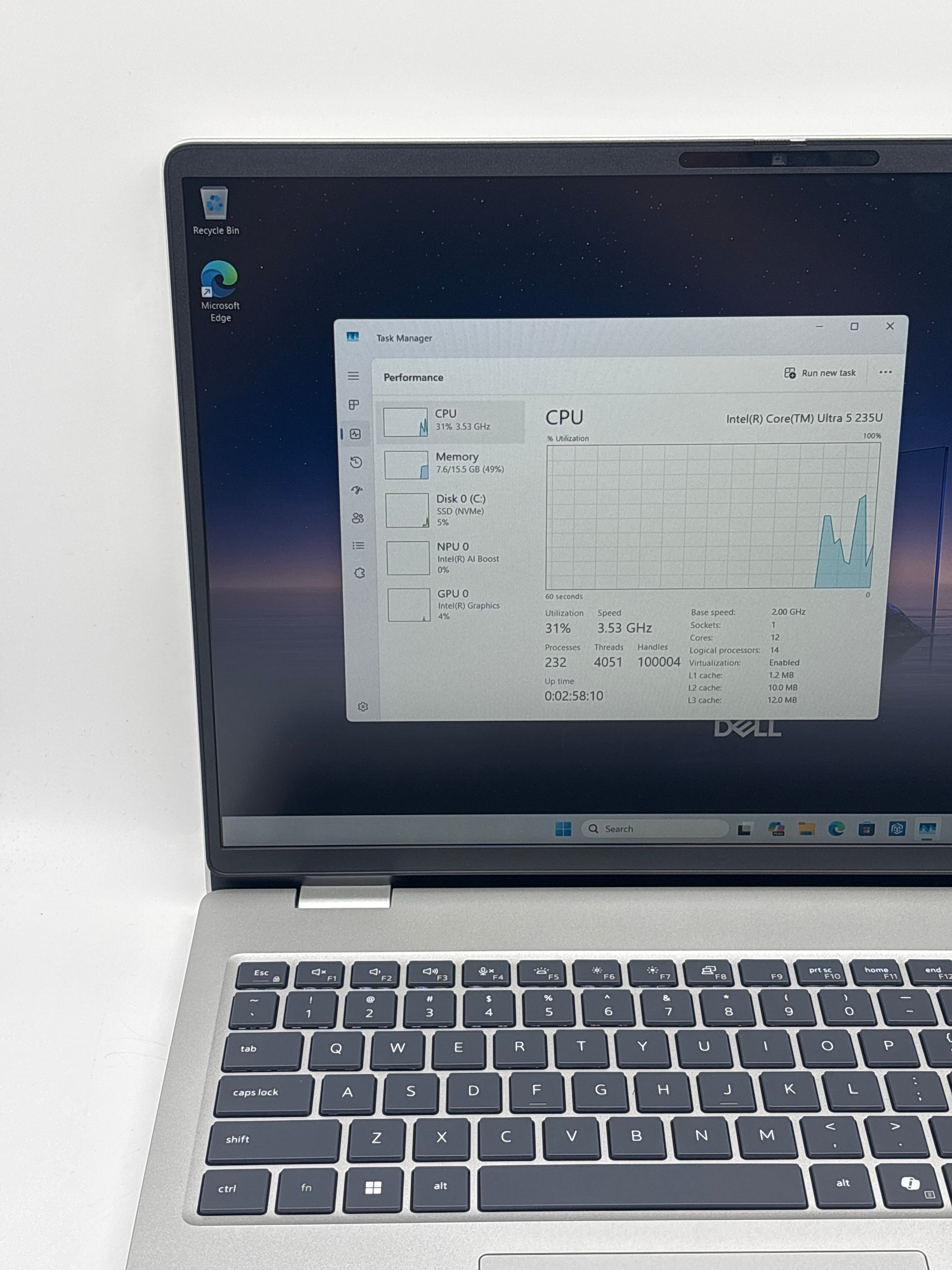 Dell Pro 16 Ultra 5 235U 16GB RAM 512GB SSD Used