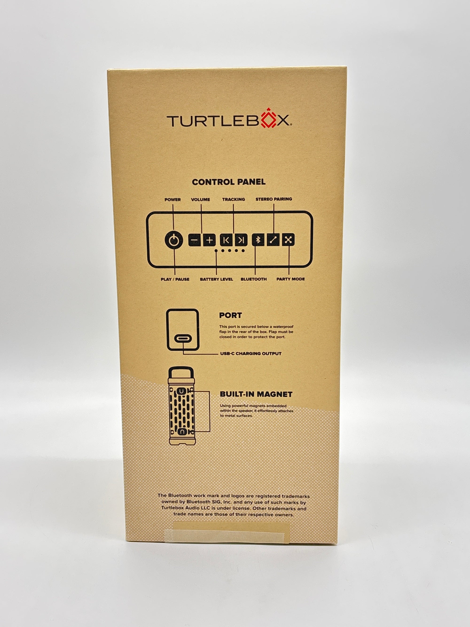 Turtlebox Ranger Portable Speaker White - Open Box