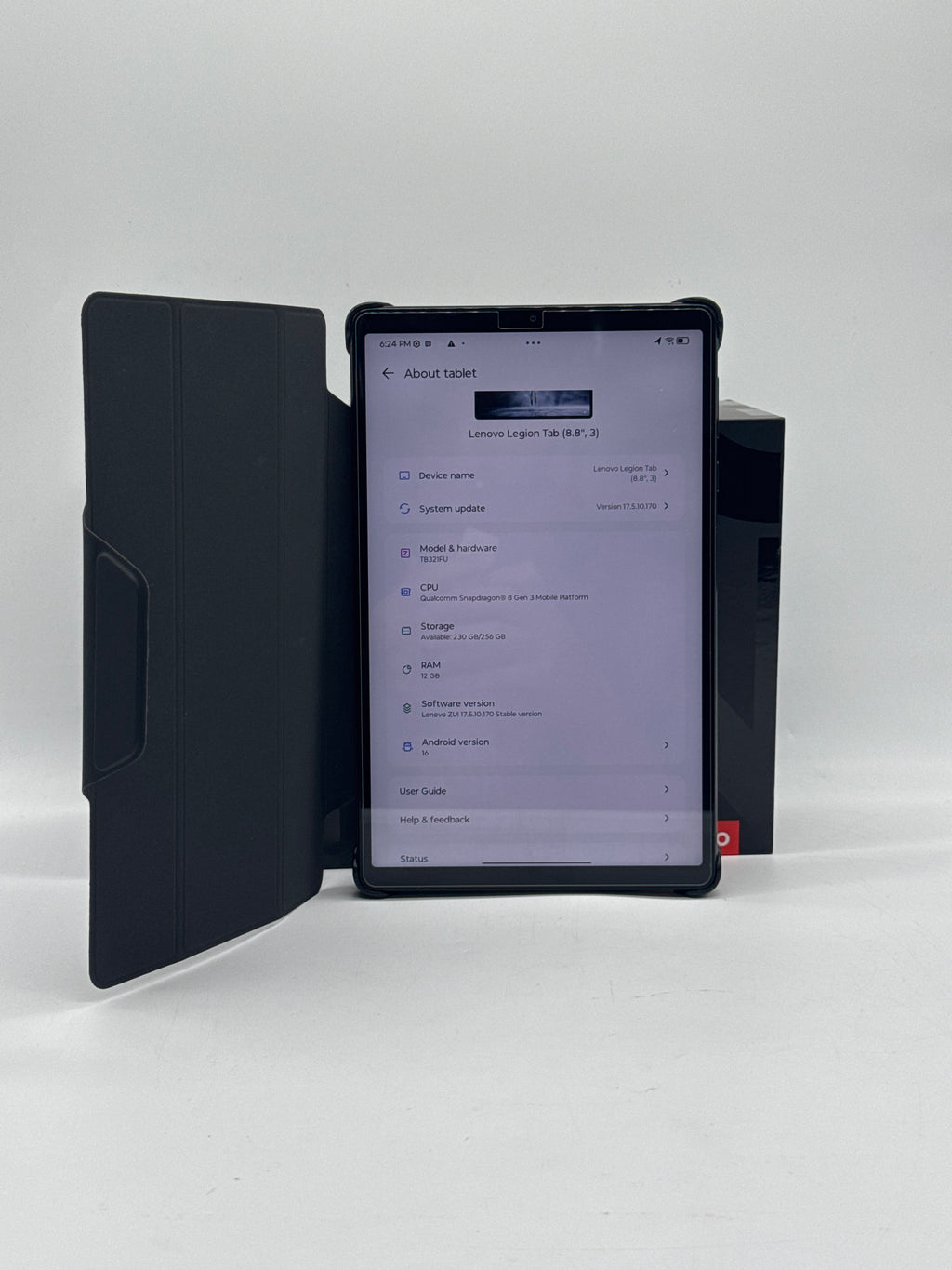 Lenovo Legion Tab Gen 3 8.8" Tablet 12GB RAM 256GB - Used With Box