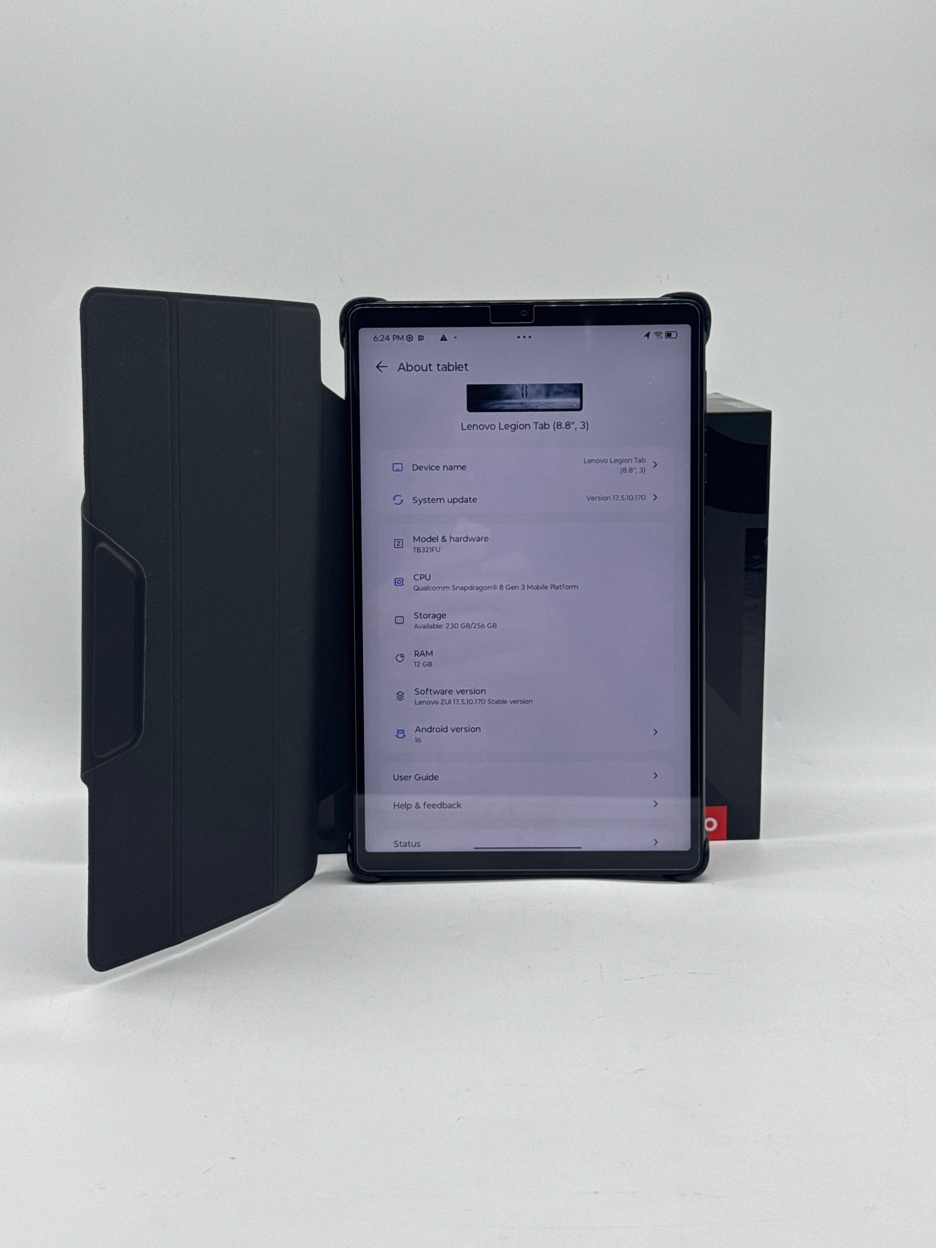 Lenovo Legion Tab Gen 3 8.8" Tablet 12GB RAM 256GB - Used With Box
