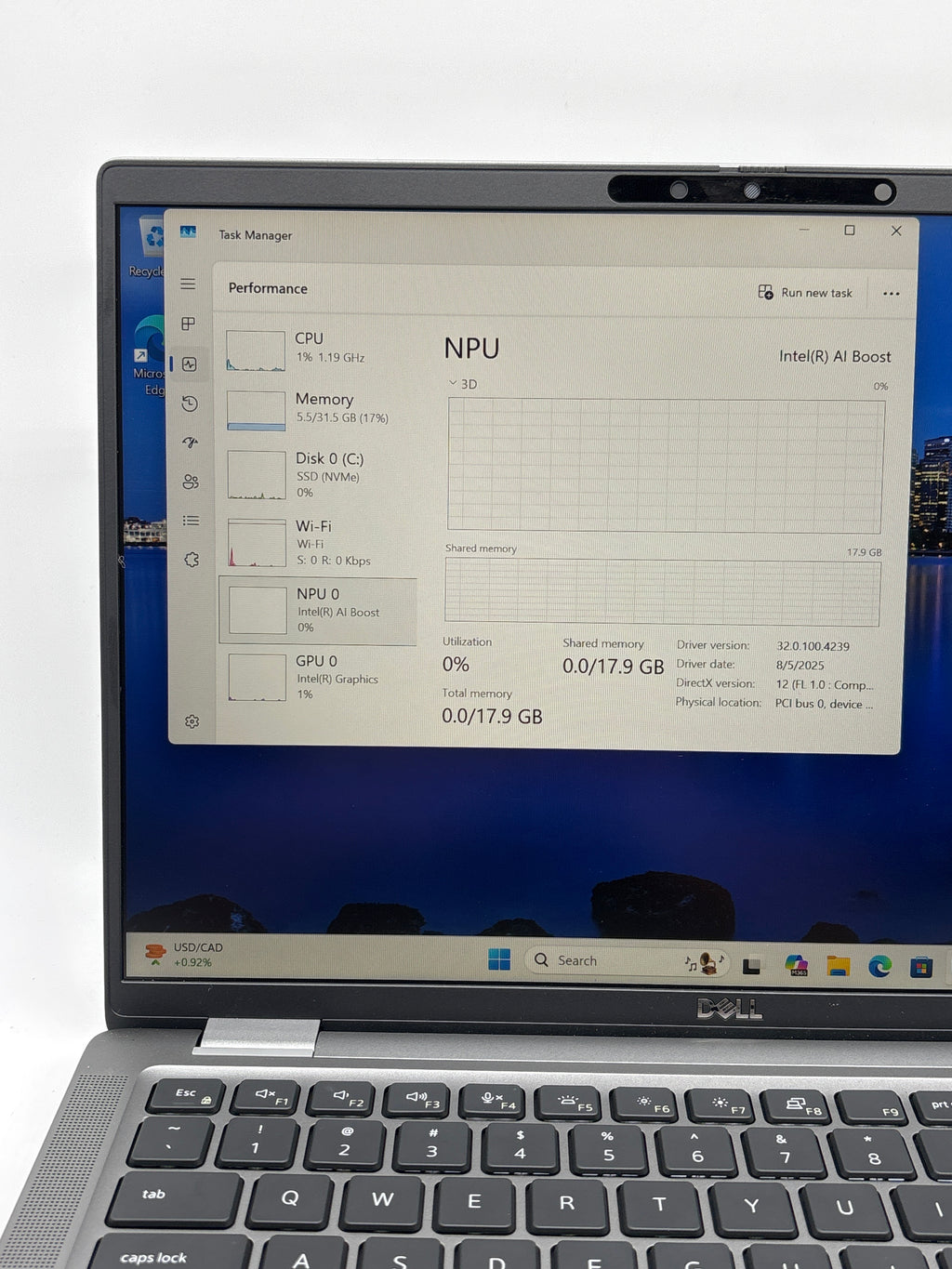 Dell Latitude 7450 14" Ultra 7 165U 32GB RAM 512GB SSD Gray - Used