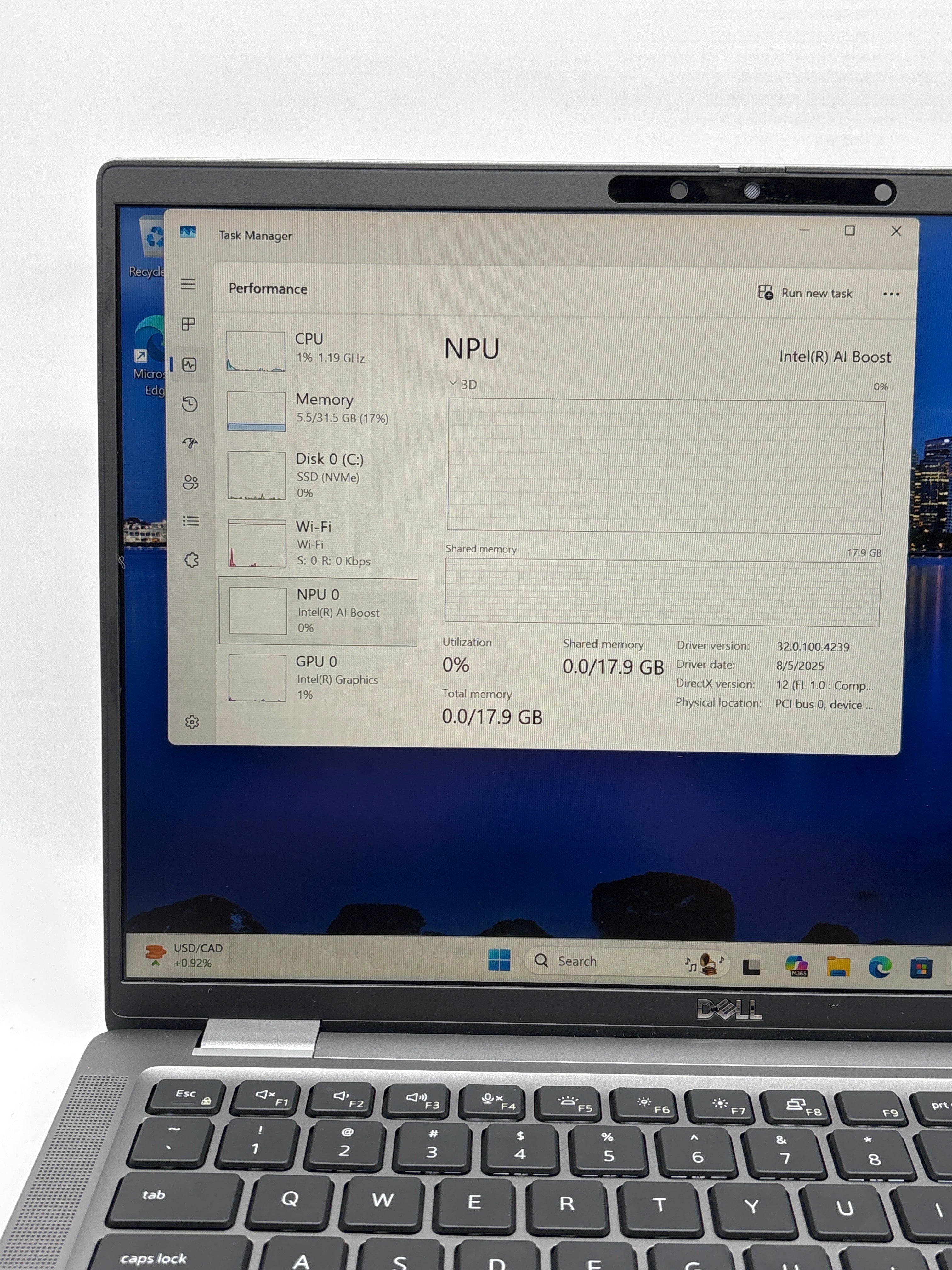 Dell Latitude 7450 14" Ultra 7 165U 32GB RAM 512GB SSD Gray - Used