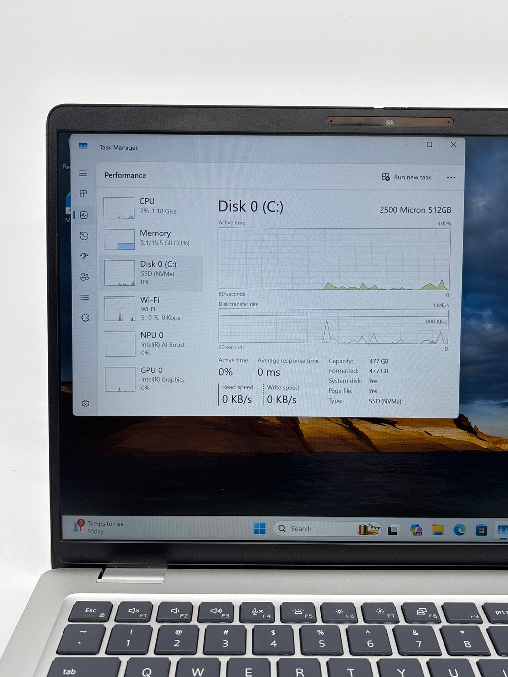 Dell Pro 14 Plus Ultra 7 265U 16GB RAM 512GB SSD Silver - Used