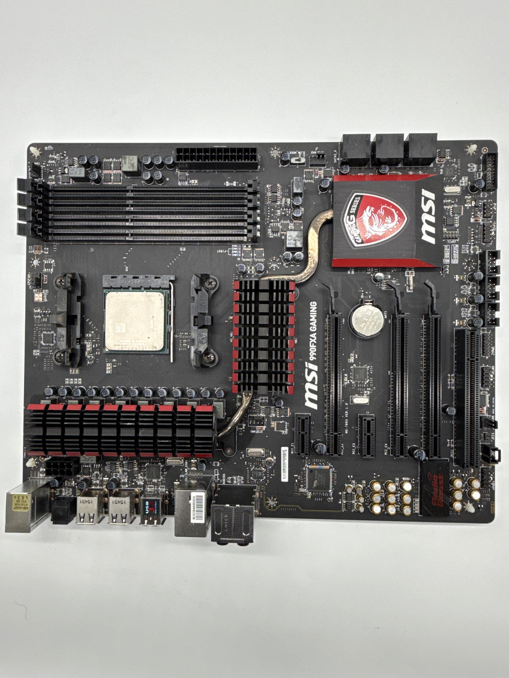 MSI 990FXA-GAMING AM3+ ATX Motherboard W/ AMD Athlon II X 2 3.4 GHz DUAL CORE